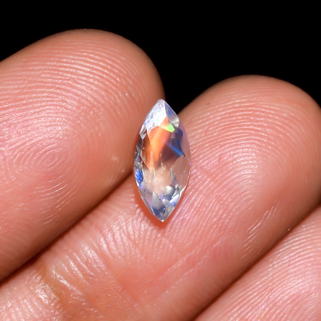 Natural Madagascar Moonstone Marquise Shape Cut Stone Loose Gemstone For Making Jewelry 0.8 Ct. 9X4X3 mm Y-10333