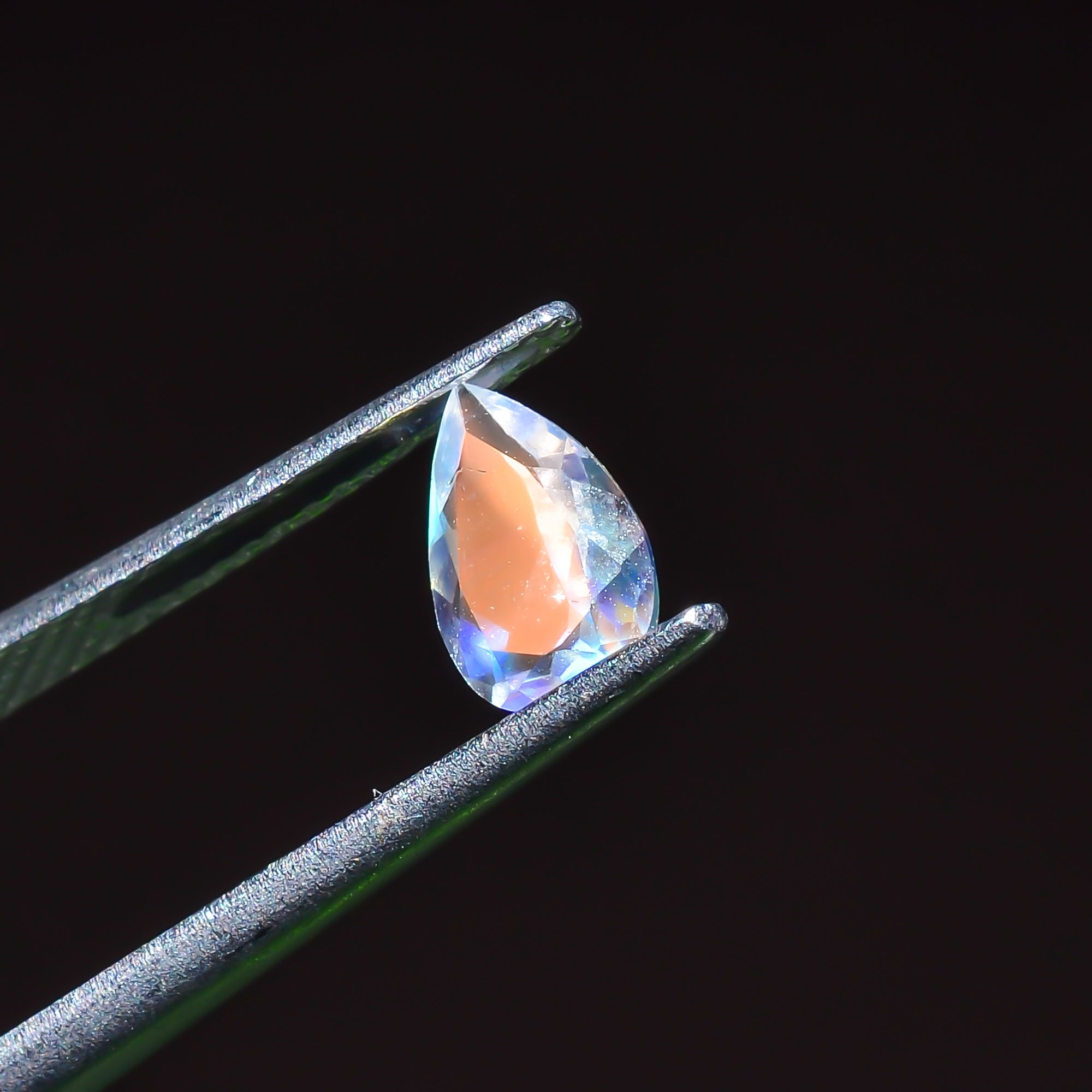 Natural Madagascar Moonstone Pear Shape Cut Stone Loose Gemstone For Making Jewelry 0.5 Ct. 7X4X3 mm Y-10335