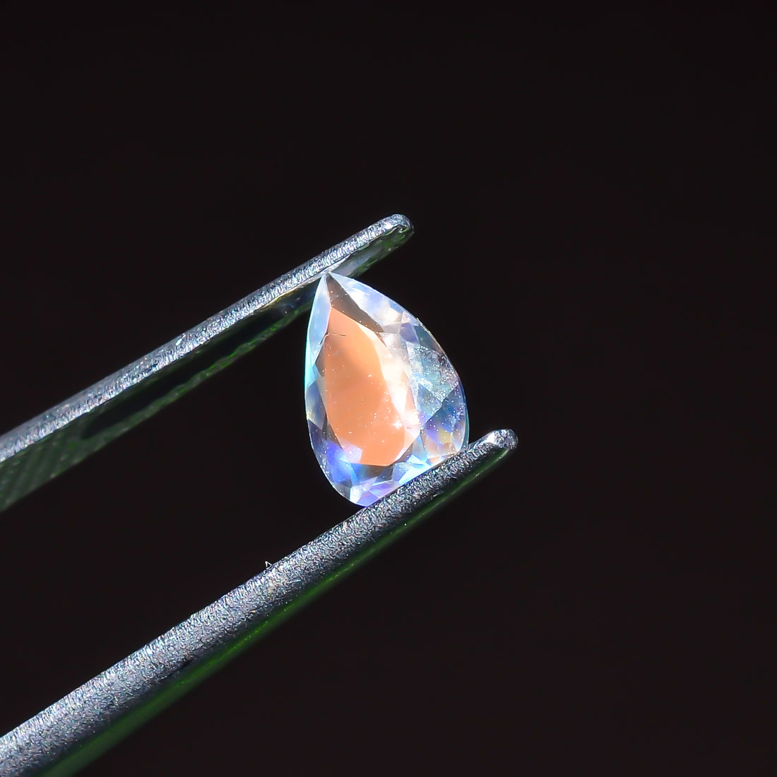 Natural Madagascar Moonstone Pear Shape Cut Stone Loose Gemstone For Making Jewelry 0.5 Ct. 7X4X3 mm Y-10335