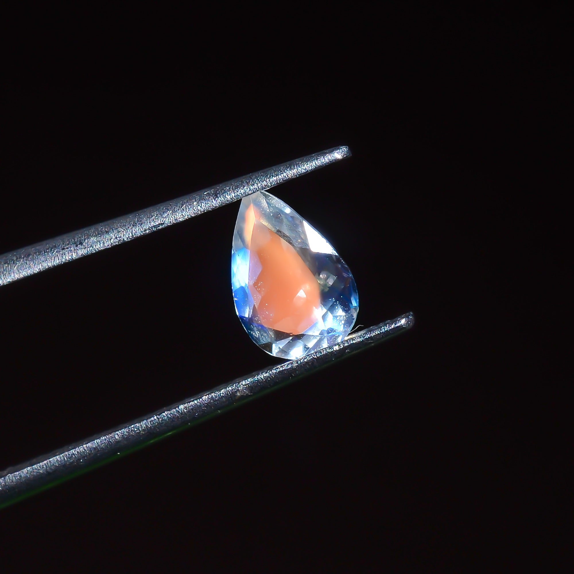 Natural Madagascar Moonstone Pear Shape Cut Stone Loose Gemstone For Making Jewelry 0.65 Ct. 7X5X3 mm Y-10337