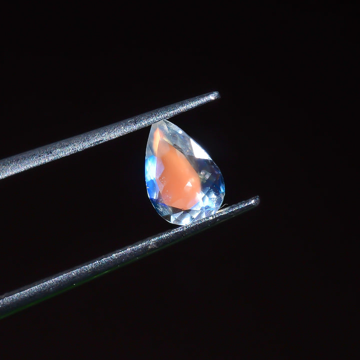Natural Madagascar Moonstone Pear Shape Cut Stone Loose Gemstone For Making Jewelry 0.65 Ct. 7X5X3 mm Y-10337