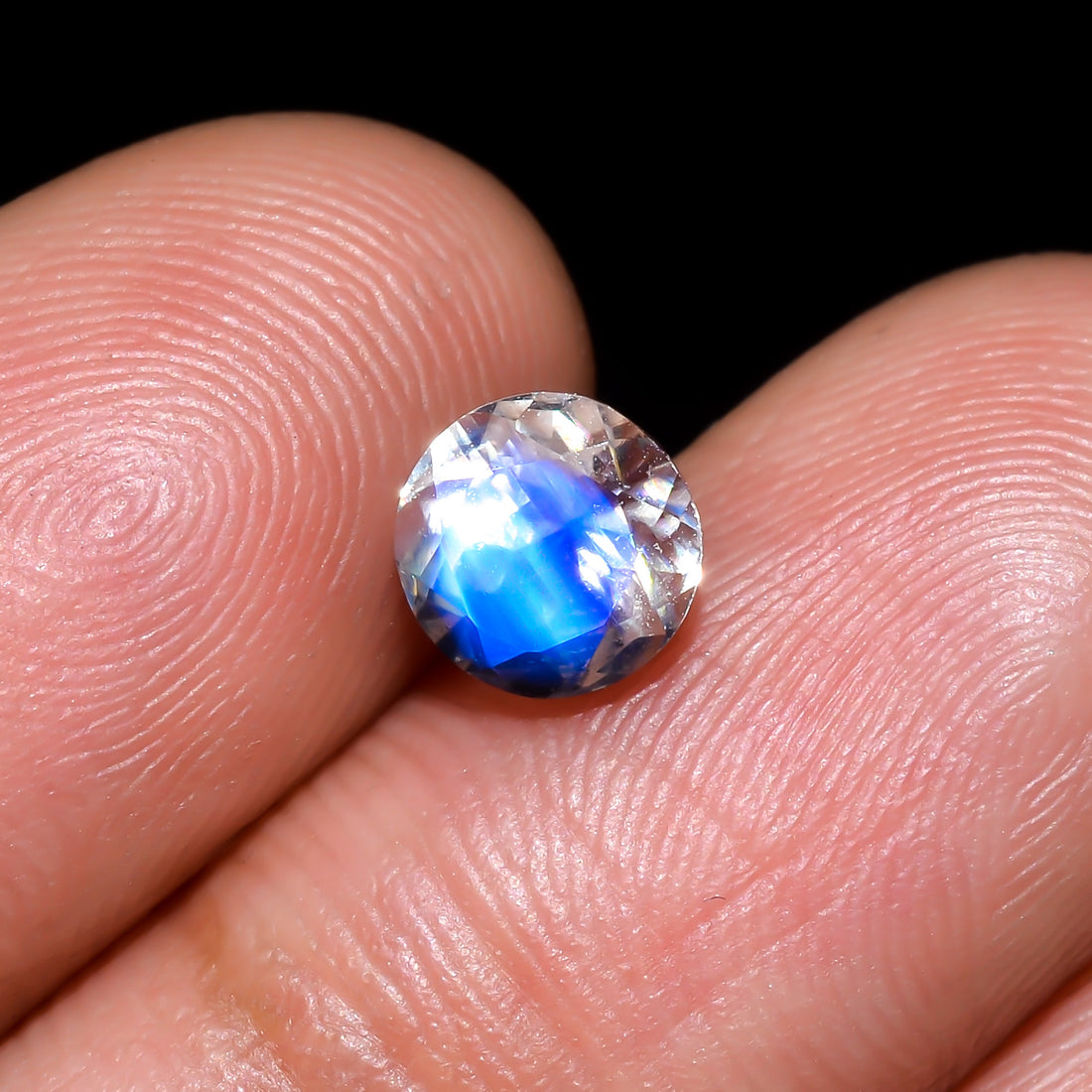 Natural Madagascar Moonstone Round Shape Cut Stone Loose Gemstone For Making Jewelry 0.85 Ct. 5X5X5 mm Y-10340