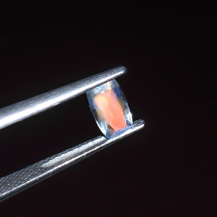Natural Madagascar Moonstone Radiant Shape Cut Stone Loose Gemstone For Making Jewelry 0.5 Ct. 7X4X3 mm Y-10342