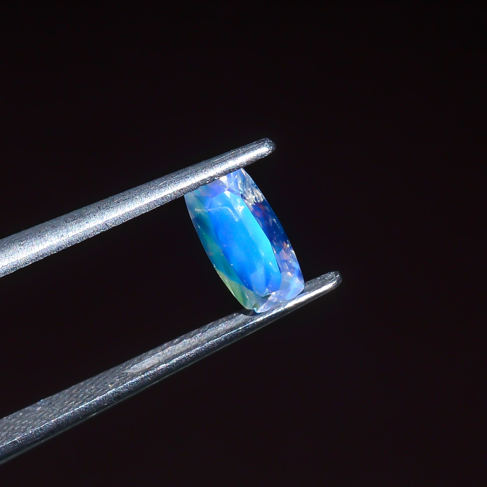 Natural Madagascar Moonstone Radiant Shape Cut Stone Loose Gemstone For Making Jewelry 0.7 Ct. 8X3X3 mm Y-10344