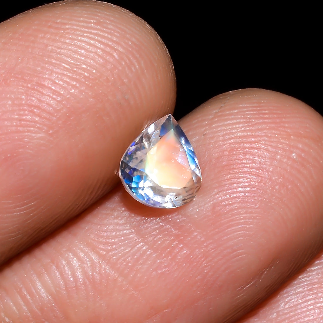 Natural Madagascar Moonstone Heart Shape Cut Stone Loose Gemstone For Making Jewelry 0.6 Ct. 6X5X3 mm Y-10349