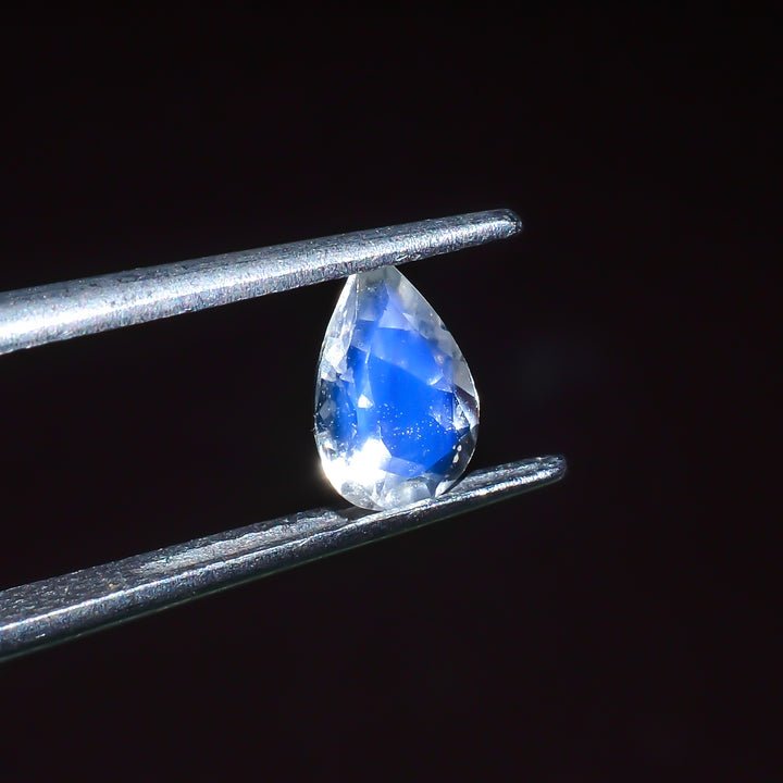 Natural Madagascar Moonstone Pear Shape Cut Stone Loose Gemstone For Making Jewelry 0.55 Ct. 7X4X3 mm Y-10350