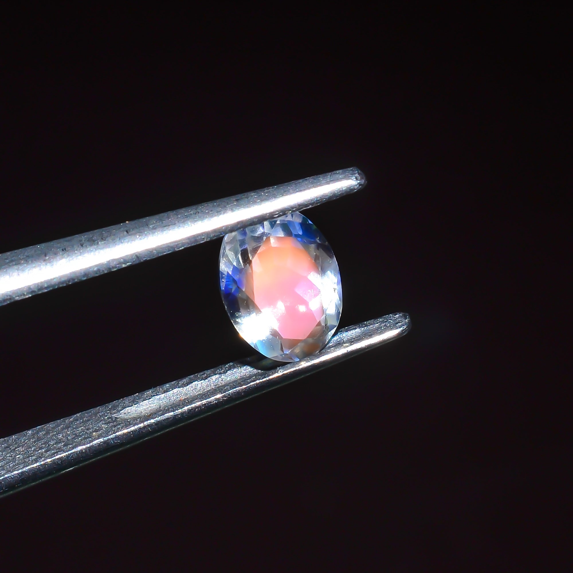 Natural Madagascar Moonstone Oval Shape Cut Stone Loose Gemstone For Making Jewelry 0.6 Ct. 6X4X3 mm Y-10353