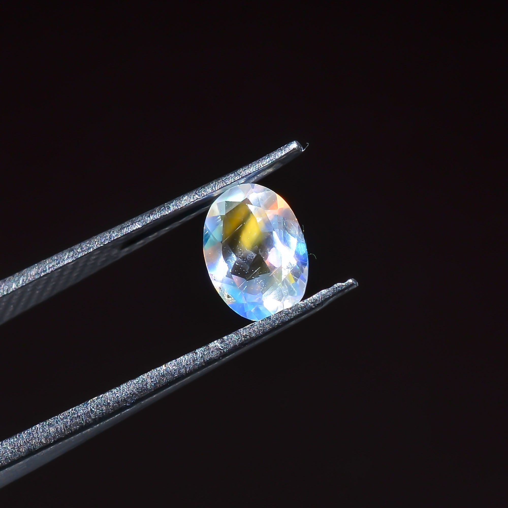 Natural Madagascar Moonstone Oval Shape Cut Stone Loose Gemstone For Making Jewelry 0.55 Ct. 6X4X3 mm Y-10355