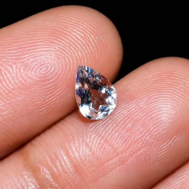 Natural Madagascar Moonstone Pear Shape Cut Stone Loose Gemstone For Making Jewelry 0.7 Ct. 7X4X3 mm Y-10356