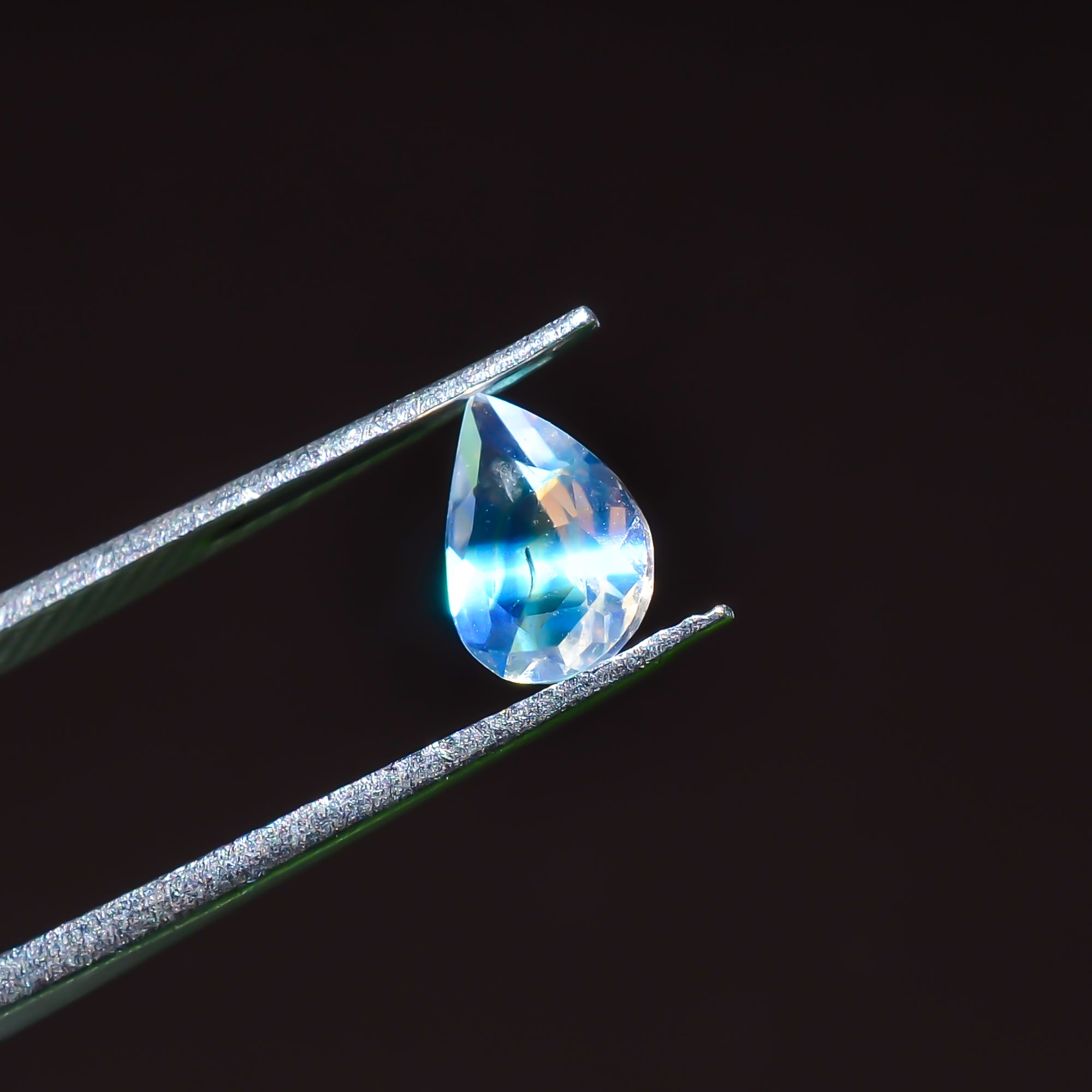 Natural Madagascar Moonstone Pear Shape Cut Stone Loose Gemstone For Making Jewelry 0.55 Ct. 7X5X3 mm Y-10358