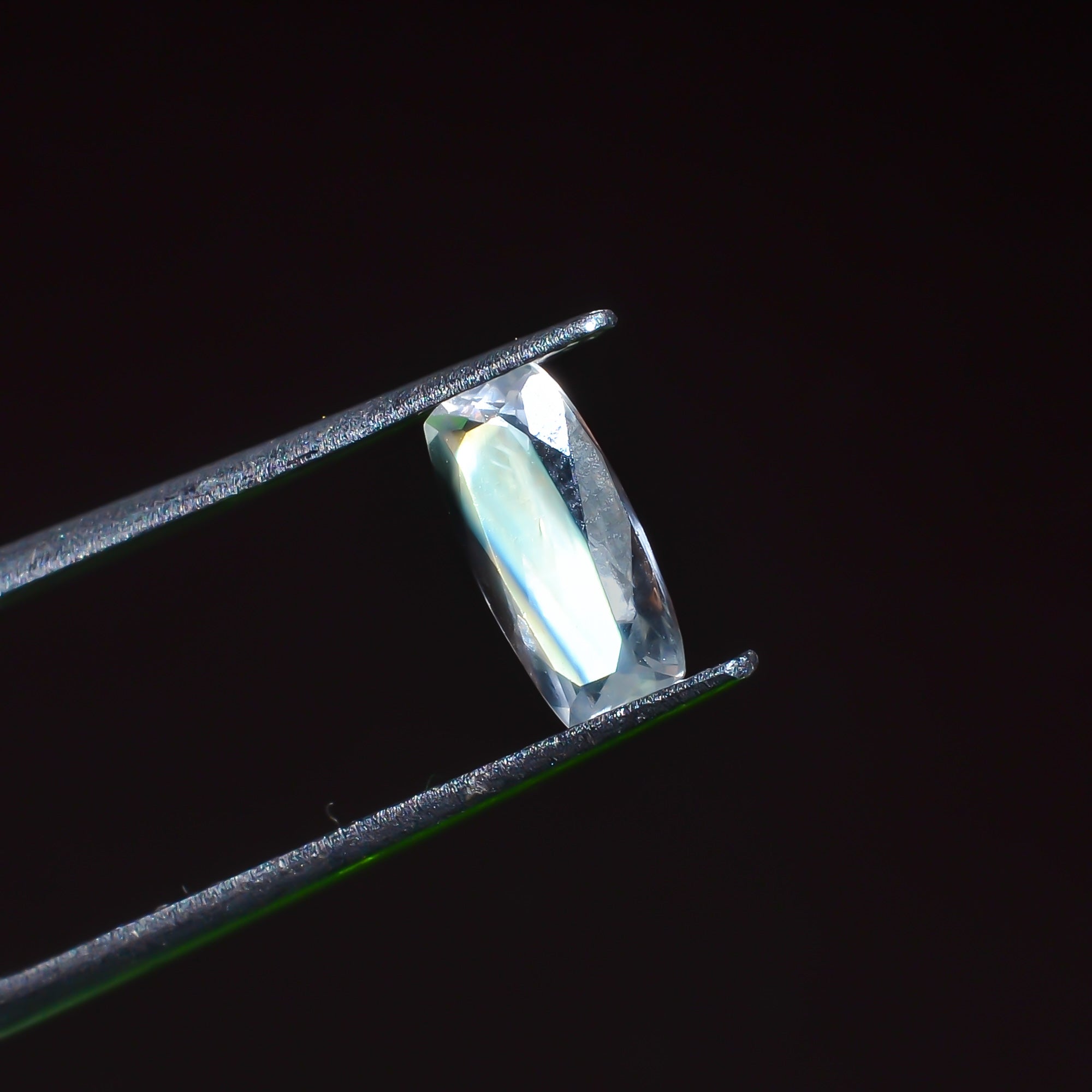 Natural Madagascar Moonstone Radiant Shape Cut Stone Loose Gemstone For Making Jewelry 0.95 Ct. 8X4X3 mm Y-10360
