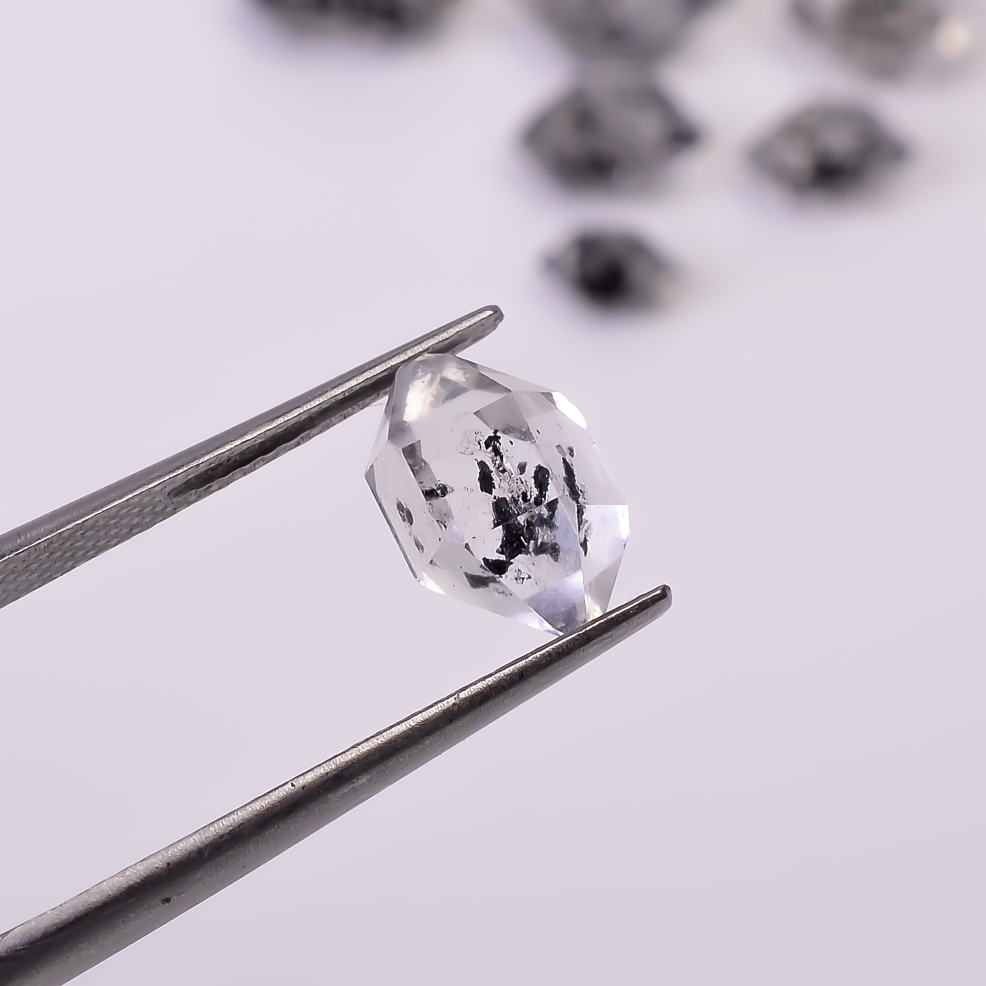 Natural Herkimer Diamond Fancy Shape Cut Stone Loose Gemstone 10 Pcs Lot For Making Jewelry 30 Ct. 7X4 15X7 mm Y-10362