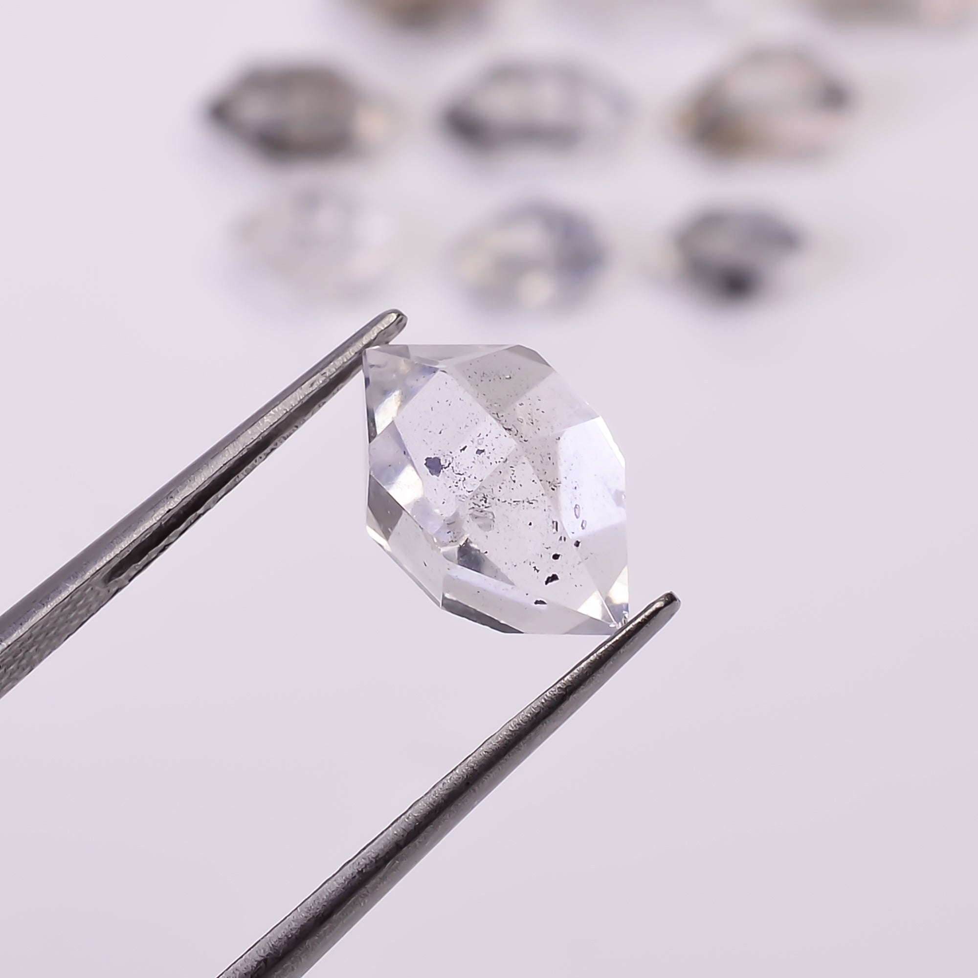 Natural Herkimer Diamond Fancy Shape Cut Stone Loose Gemstone 10 Pcs Lot For Making Jewelry 19 Ct. 7X5 12X7 mm Y-10365