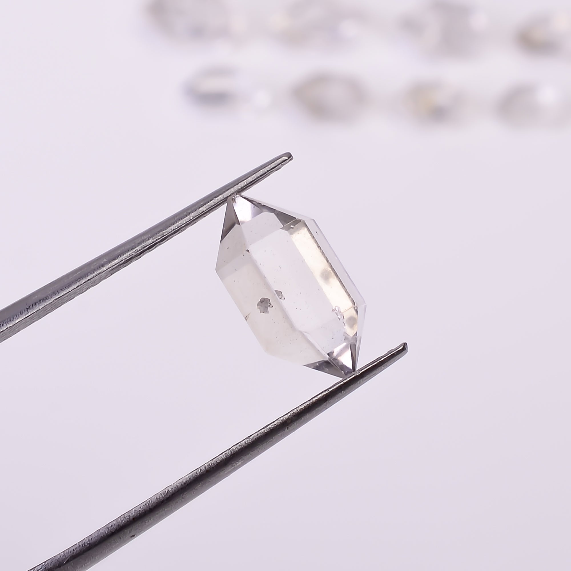 Natural Herkimer Diamond Fancy Shape Cut Stone Loose Gemstone 12 Pcs Lot For Making Jewelry 20 Ct. 7X4 12X5 mm Y-10366