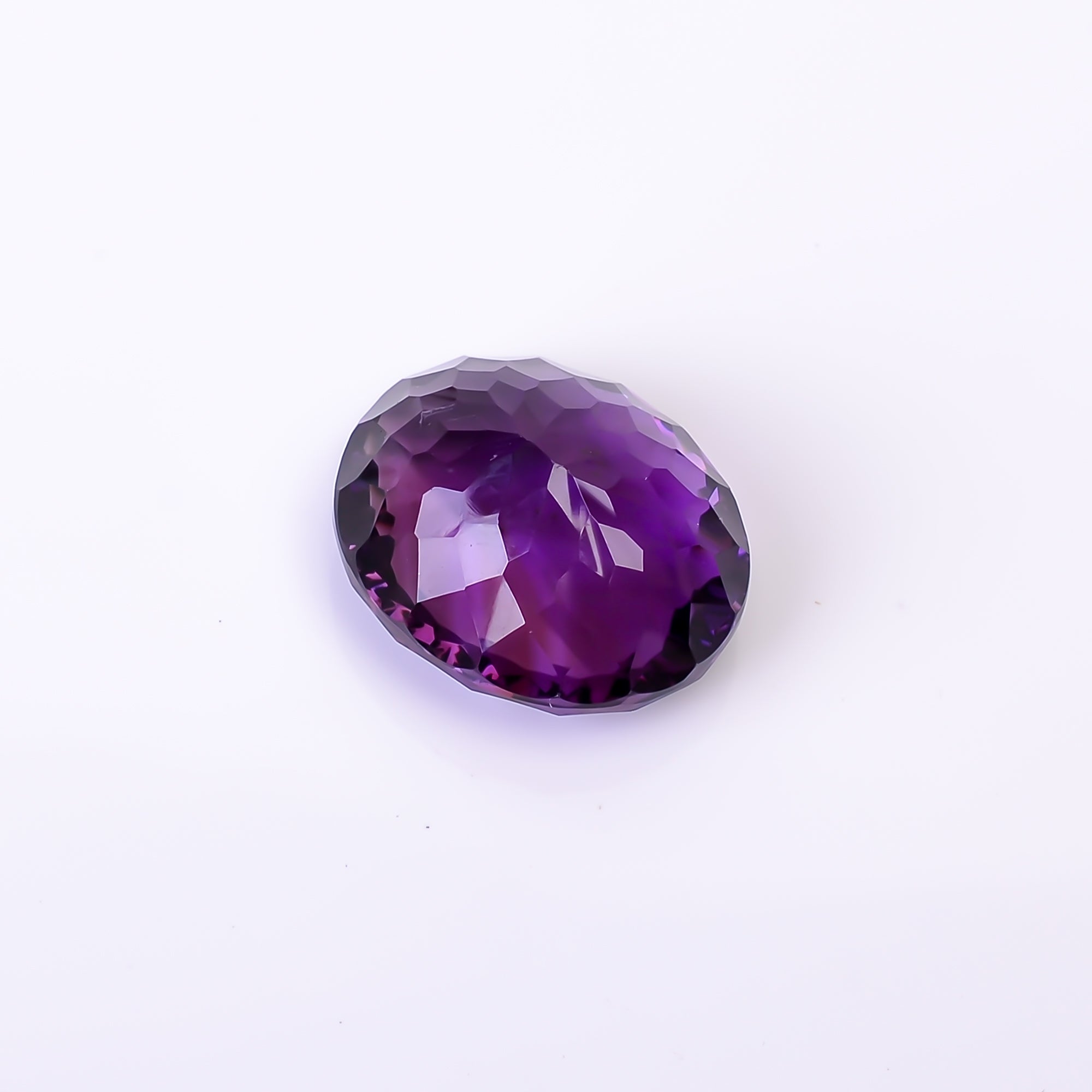 Natural Amethyst Oval Shape Cut Stone Loose Gemstone For Making Jewelry 21 Ct. 19X16X10 mm Y-10368