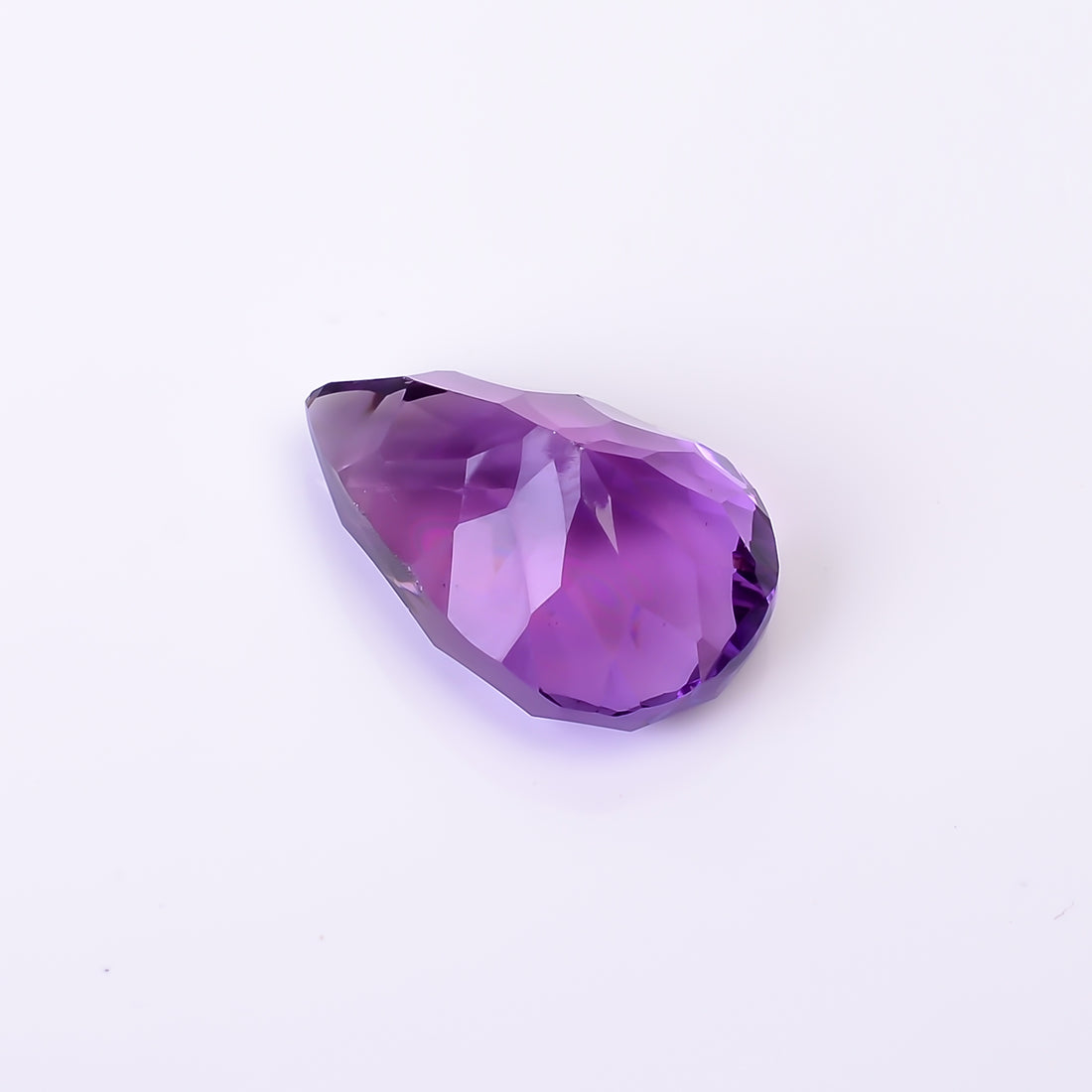 Natural Amethyst Pear Shape Cut Stone Loose Gemstone For Making Jewelry 13 Ct. 19X13X9 mm Y-10372