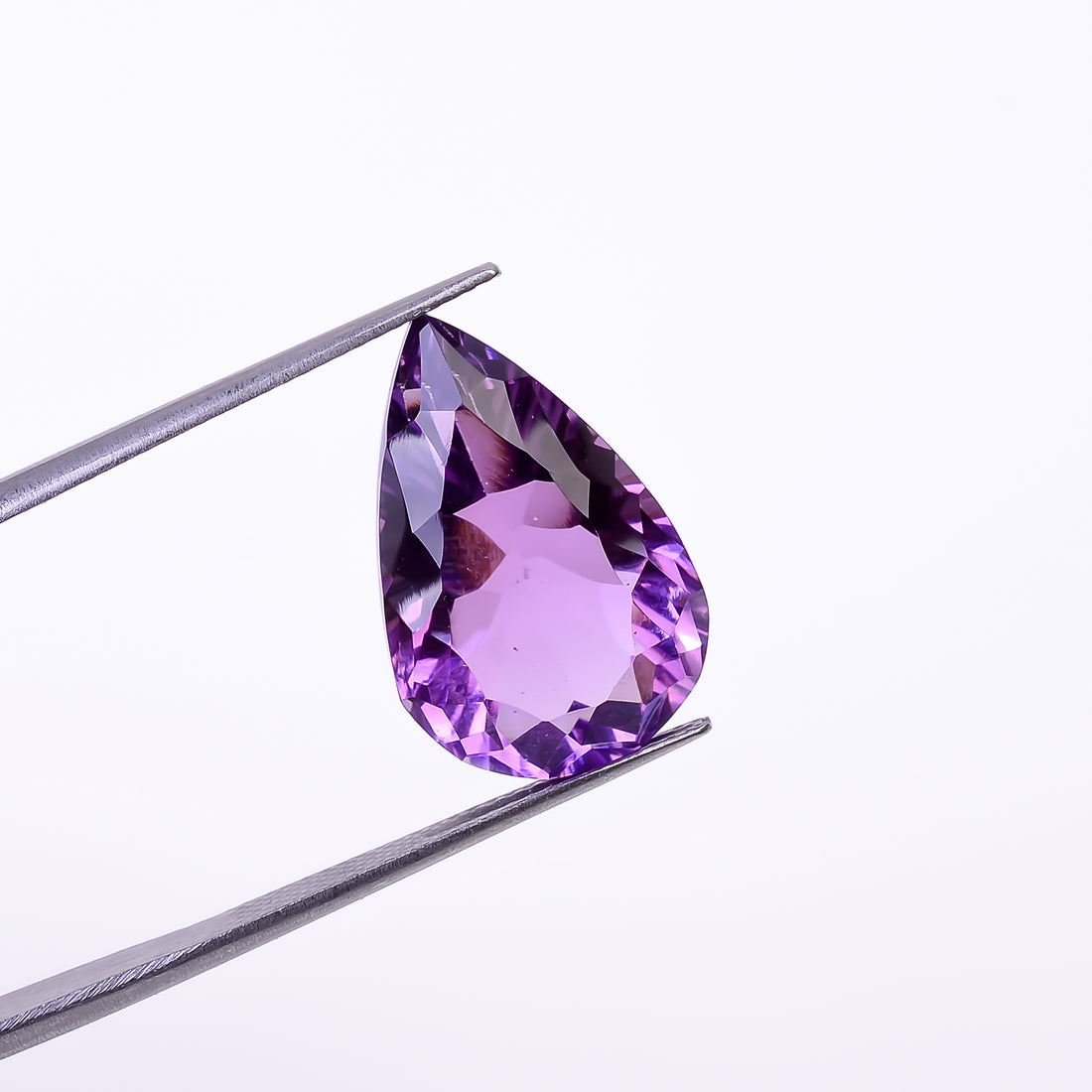 Natural Amethyst Pear Shape Cut Stone Loose Gemstone For Making Jewelry 13 Ct. 19X13X9 mm Y-10372