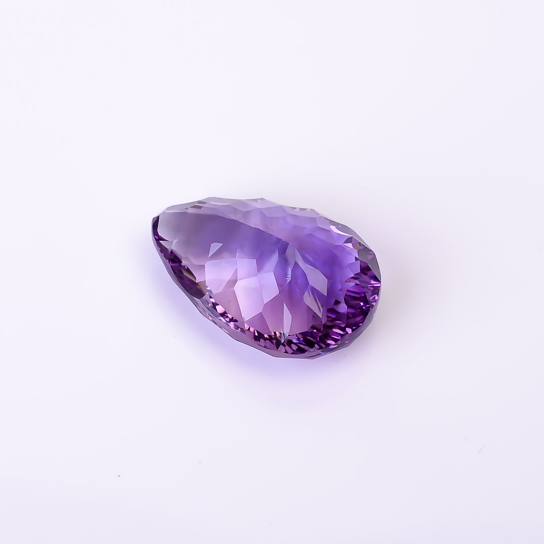 Natural Amethyst Pear Shape Cut Stone Loose Gemstone For Making Jewelry 24 Ct. 23X16X11 mm Y-10374