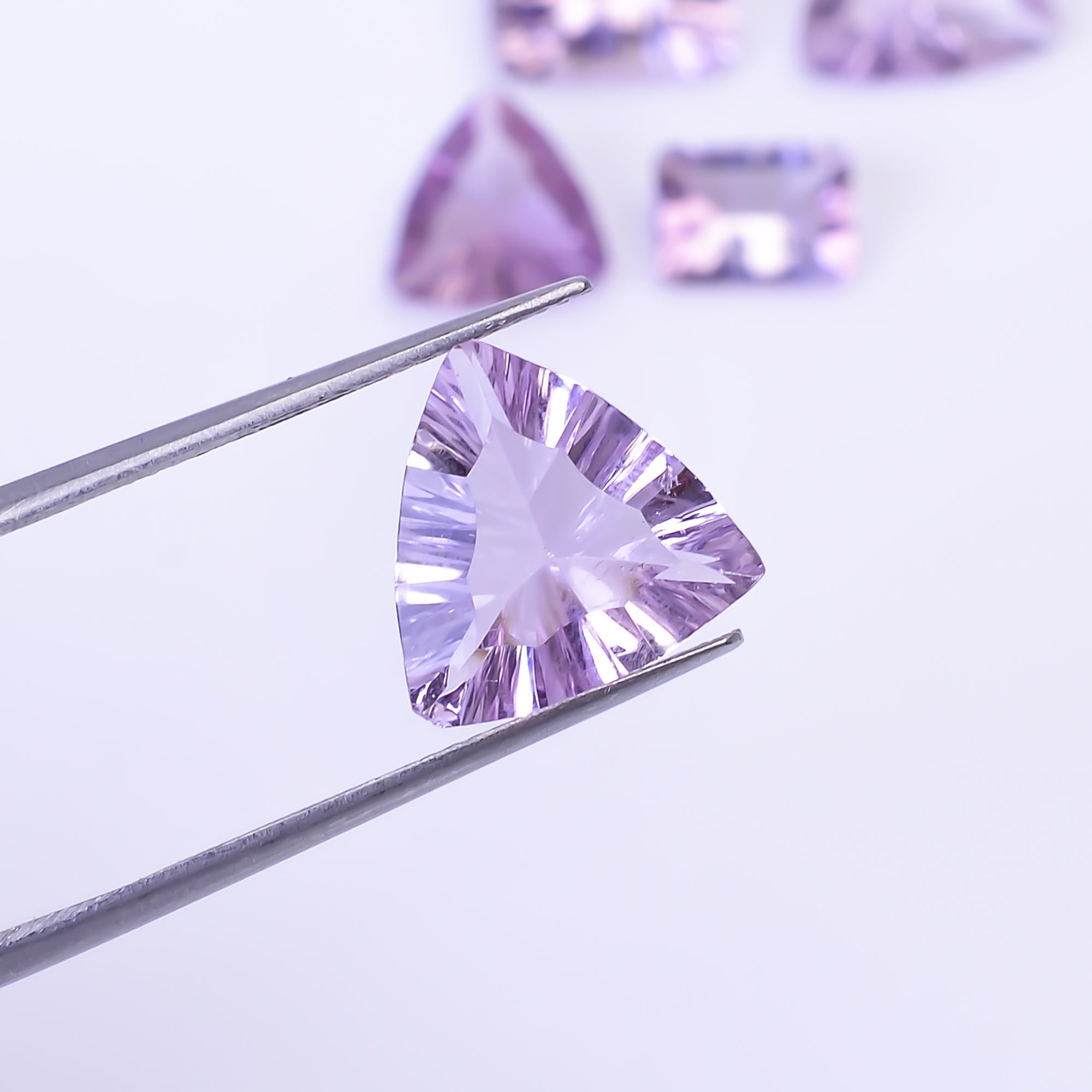 Natural Amethyst Mix Shape Cut Stone Loose Gemstone 5 Pcs Lot For Making Jewelry 15 Ct. 9X6 12X12 mm Y-10421