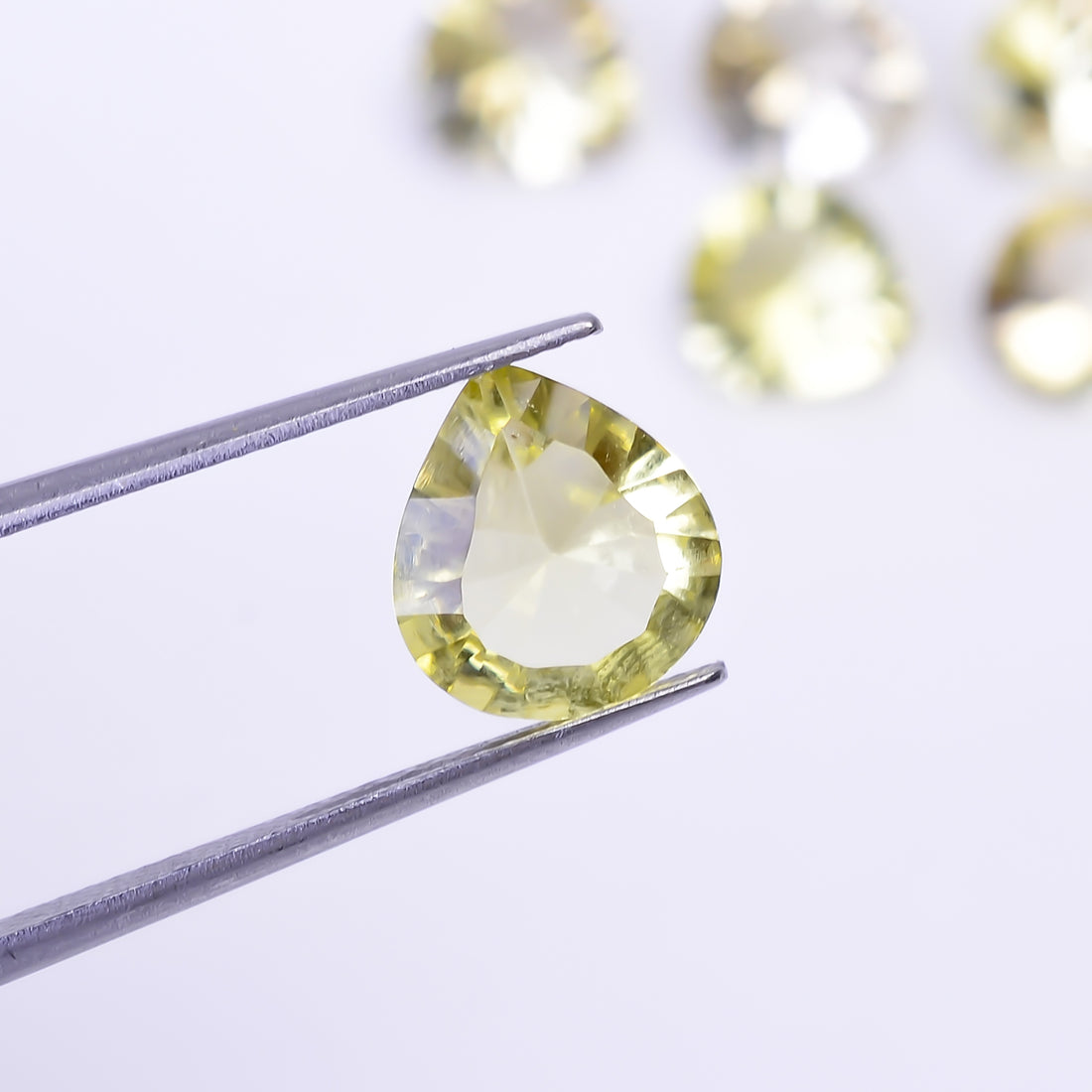 Natural Lemon Quartz Heart Shape Cut Stone Loose Gemstone 6 Pcs Lot For Making Jewelry 14 Ct. 9X8 9X9 mm Y-10451