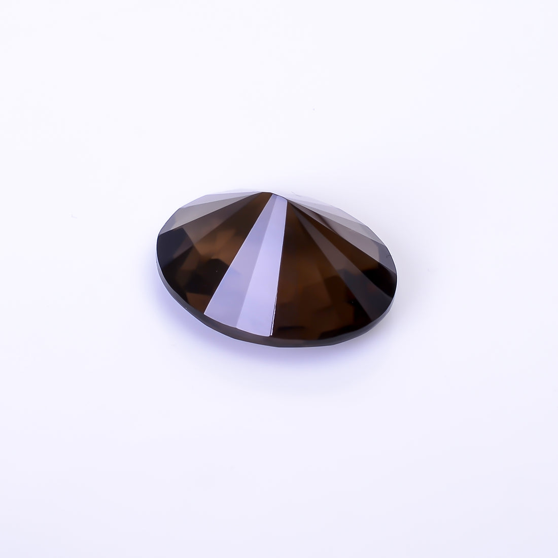 Natural Smoky Quartz Oval Shape Faceted Loose Gemstone For Making Jewelry 19 Ct. 21X16X11 mm Y-10460