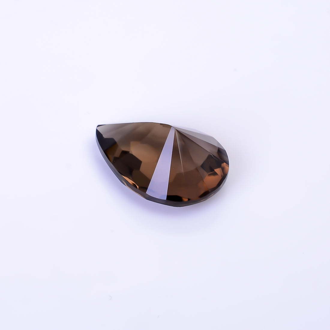 Natural Smoky Quartz Pear Shape Faceted Loose Gemstone For Making Jewelry 9 Ct. 18X13X8 mm Y-10461
