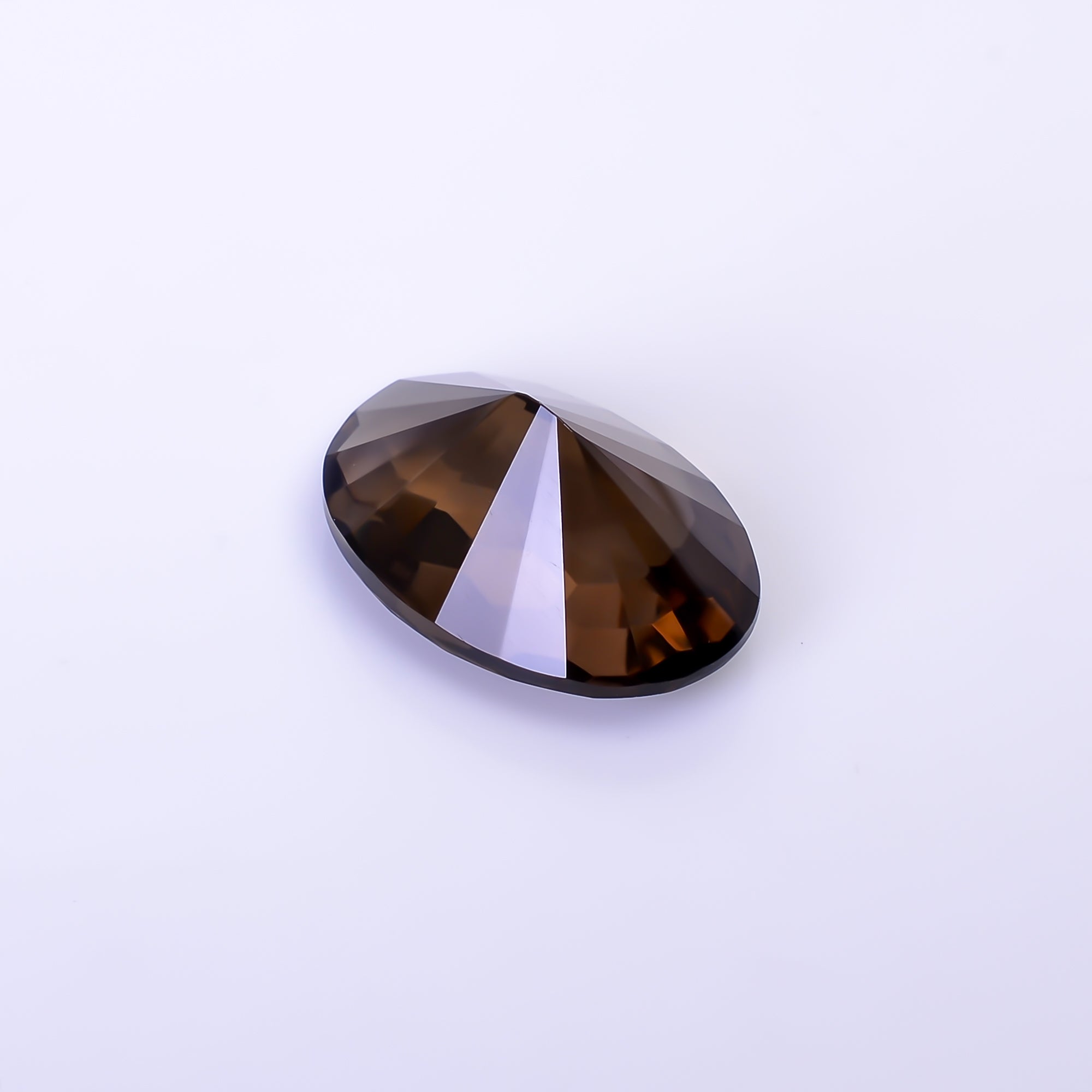 Natural Smoky Quartz Oval Shape Faceted Loose Gemstone For Making Jewelry 13.5 Ct. 19X13X10 mm Y-10463