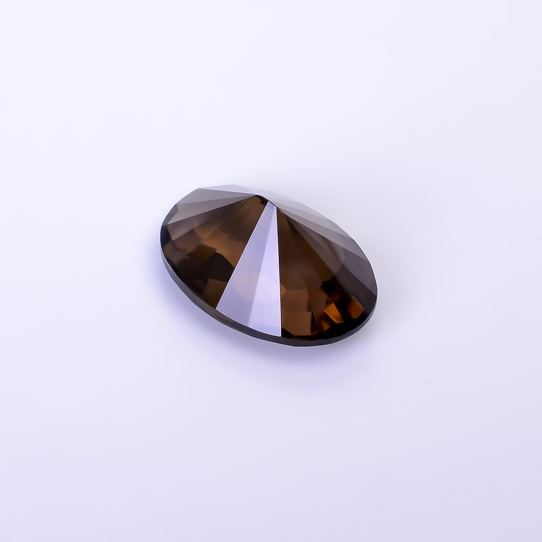 Natural Smoky Quartz Oval Shape Faceted Loose Gemstone For Making Jewelry 13.5 Ct. 19X13X10 mm Y-10463