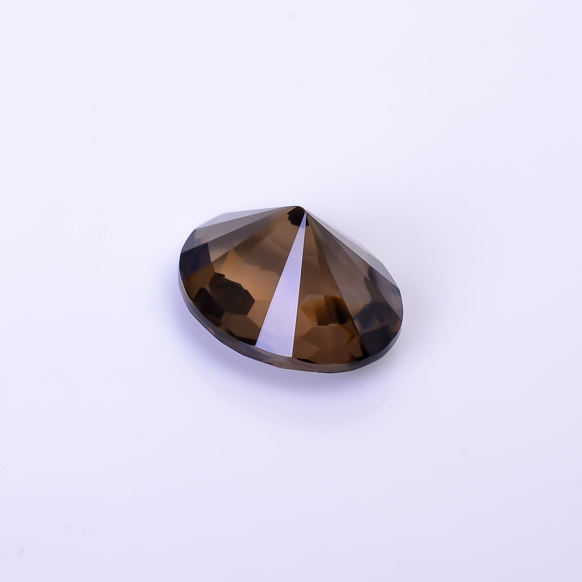 Natural Smoky Quartz Oval Shape Faceted Loose Gemstone For Making Jewelry 10 Ct. 16X13X9 mm Y-10464
