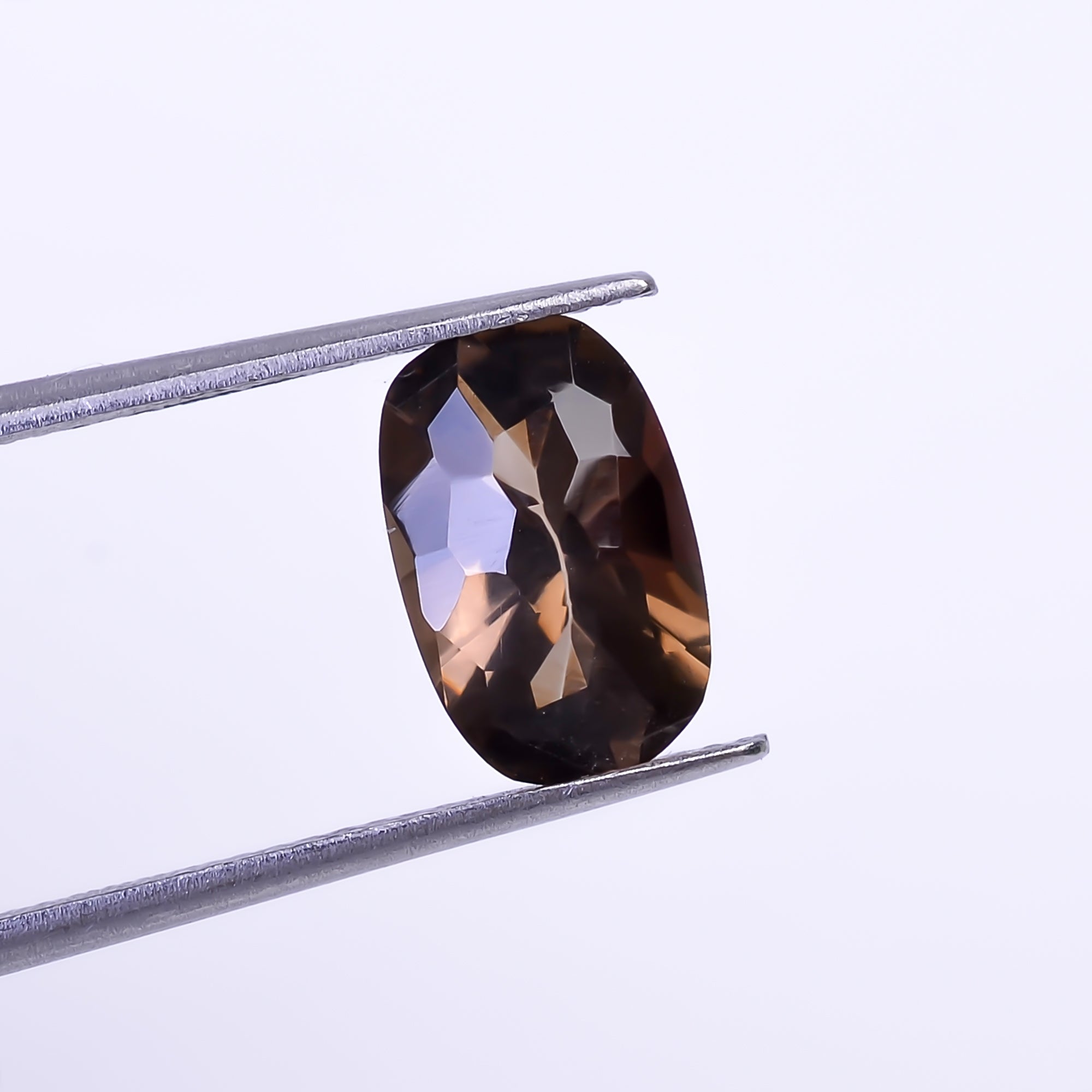 Natural Smoky Quartz Radiant Shape Faceted Loose Gemstone For Making Jewelry 2 Ct. 10X6X5 mm Y-10465