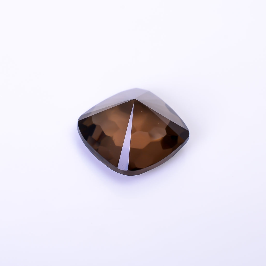 Natural Smoky Quartz Cushion Shape Faceted Loose Gemstone For Making Jewelry 10.5 Ct. 14X14X9 mm Y-10467
