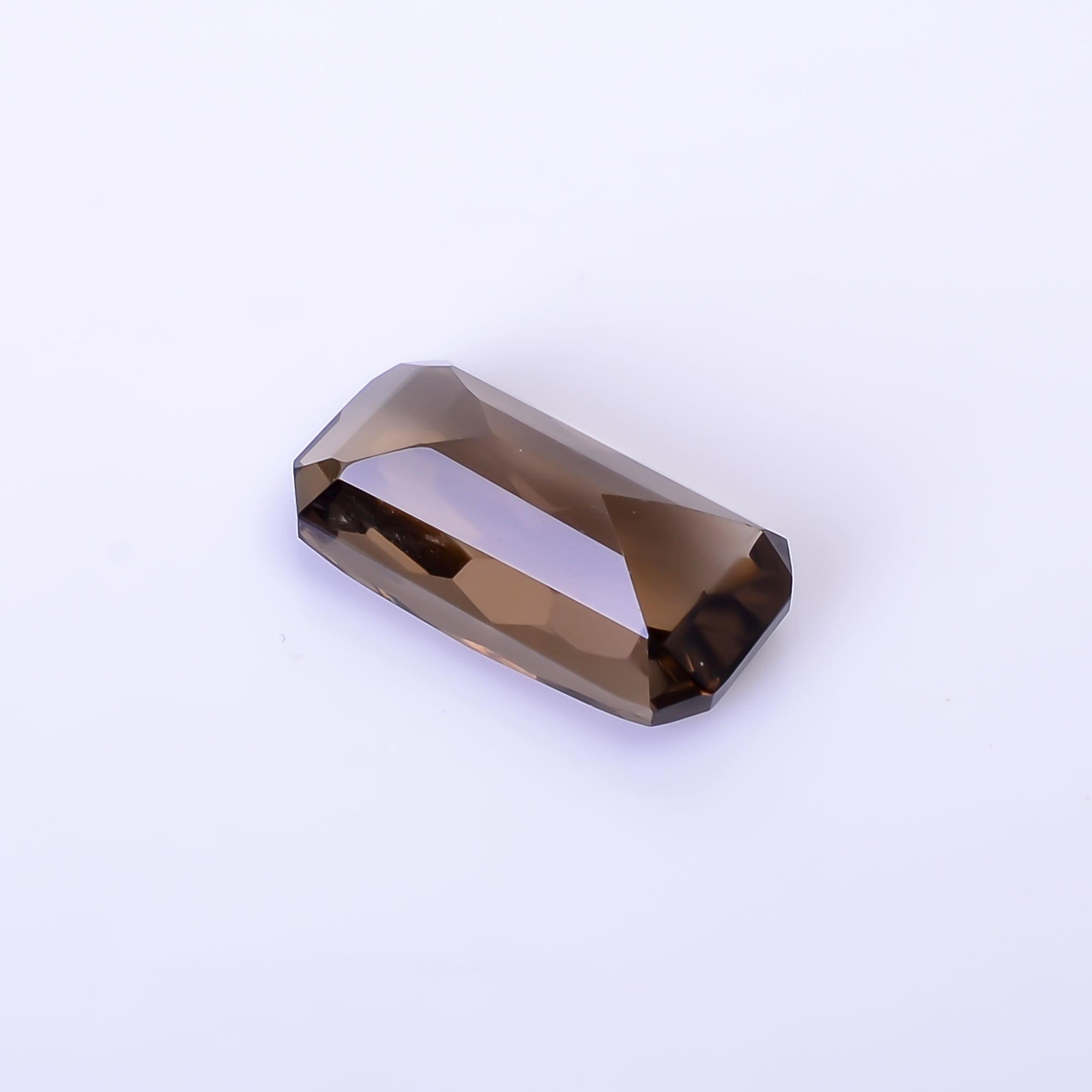 Natural Smoky Quartz Radiant Shape Faceted Loose Gemstone For Making Jewelry 4.5 Ct. 14X7X5 mm Y-10469