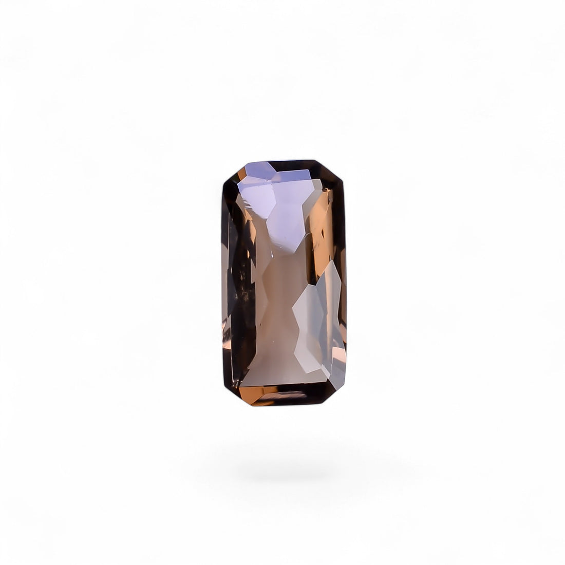 Natural Smoky Quartz Radiant Shape Faceted Loose Gemstone For Making Jewelry 4.5 Ct. 14X7X5 mm Y-10469