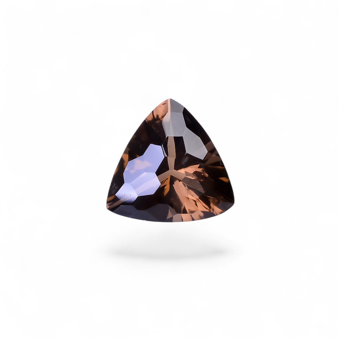 Natural Smoky Quartz Triangle Shape Faceted Loose Gemstone For Making Jewelry 6.5 Ct. 13X13X8 mm Y-10470