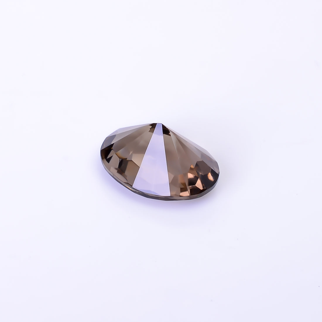 Natural Smoky Quartz Oval Shape Faceted Loose Gemstone For Making Jewelry 5.5 Ct. 14X10X8 mm Y-10471
