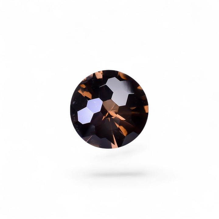 Natural Smoky Quartz Round Shape Faceted Loose Gemstone For Making Jewelry 8 Ct. 14X14X8 mm Y-10474