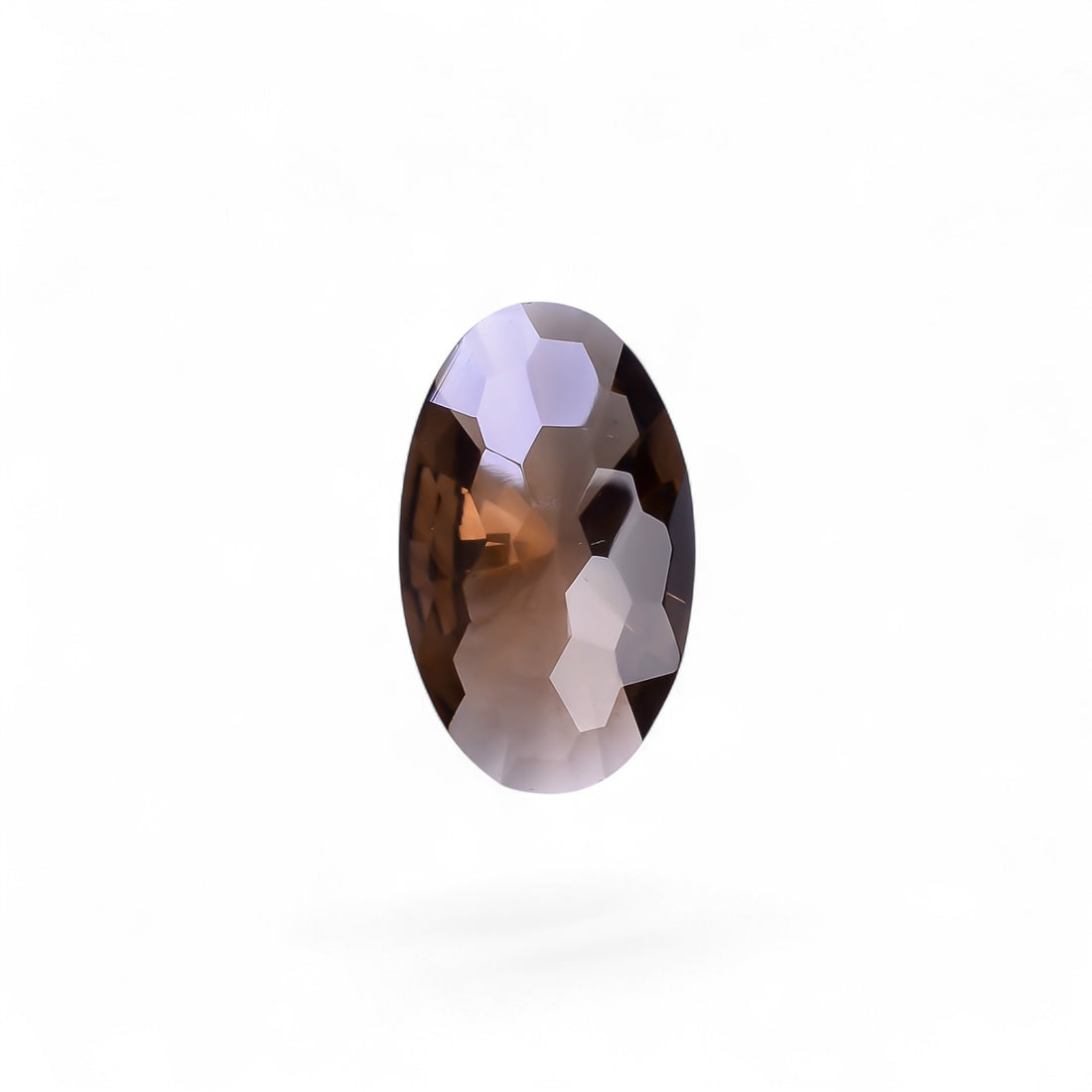 Natural Smoky Quartz Oval Shape Faceted Loose Gemstone For Making Jewelry 7.5 Ct. 19X11X6 mm Y-10475