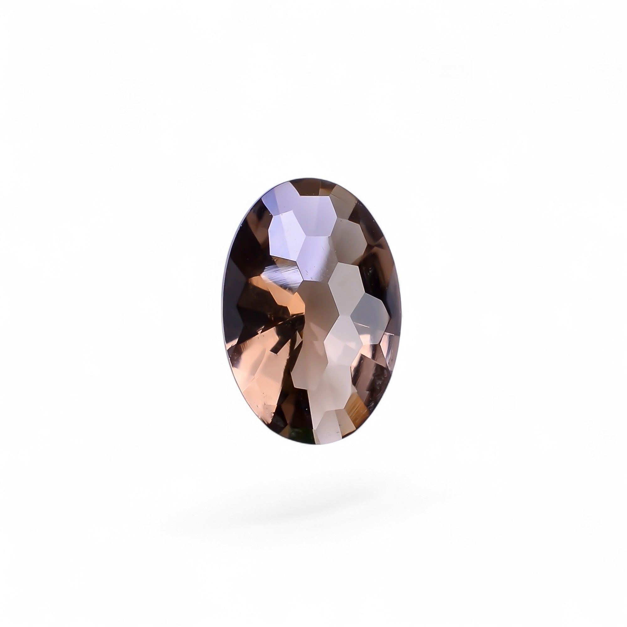 Natural Smoky Quartz Oval Shape Faceted Loose Gemstone For Making Jewelry 5 Ct. 14X10X6 mm Y-10476