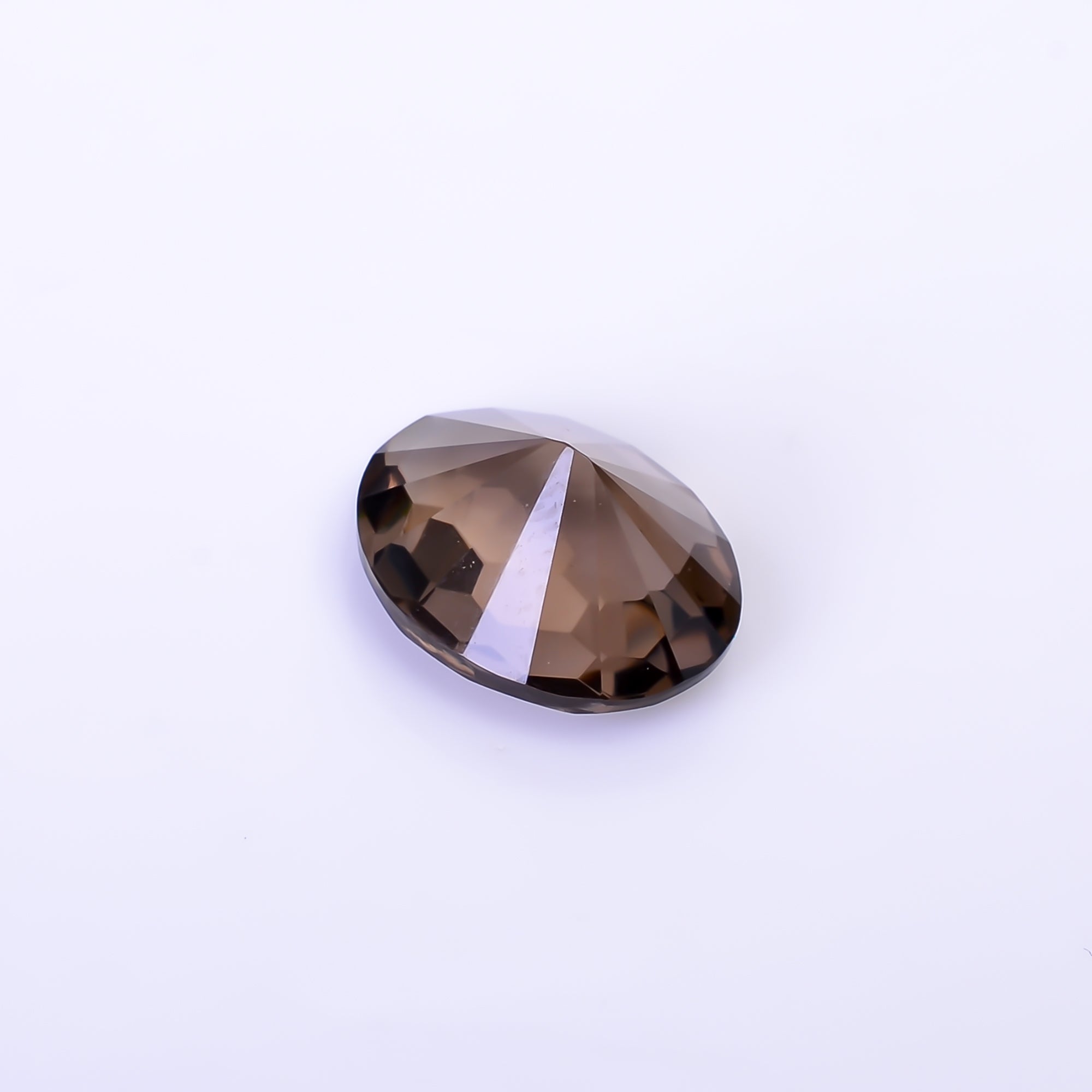 Natural Smoky Quartz Oval Shape Faceted Loose Gemstone For Making Jewelry 5 Ct. 13X10X7 mm Y-10478