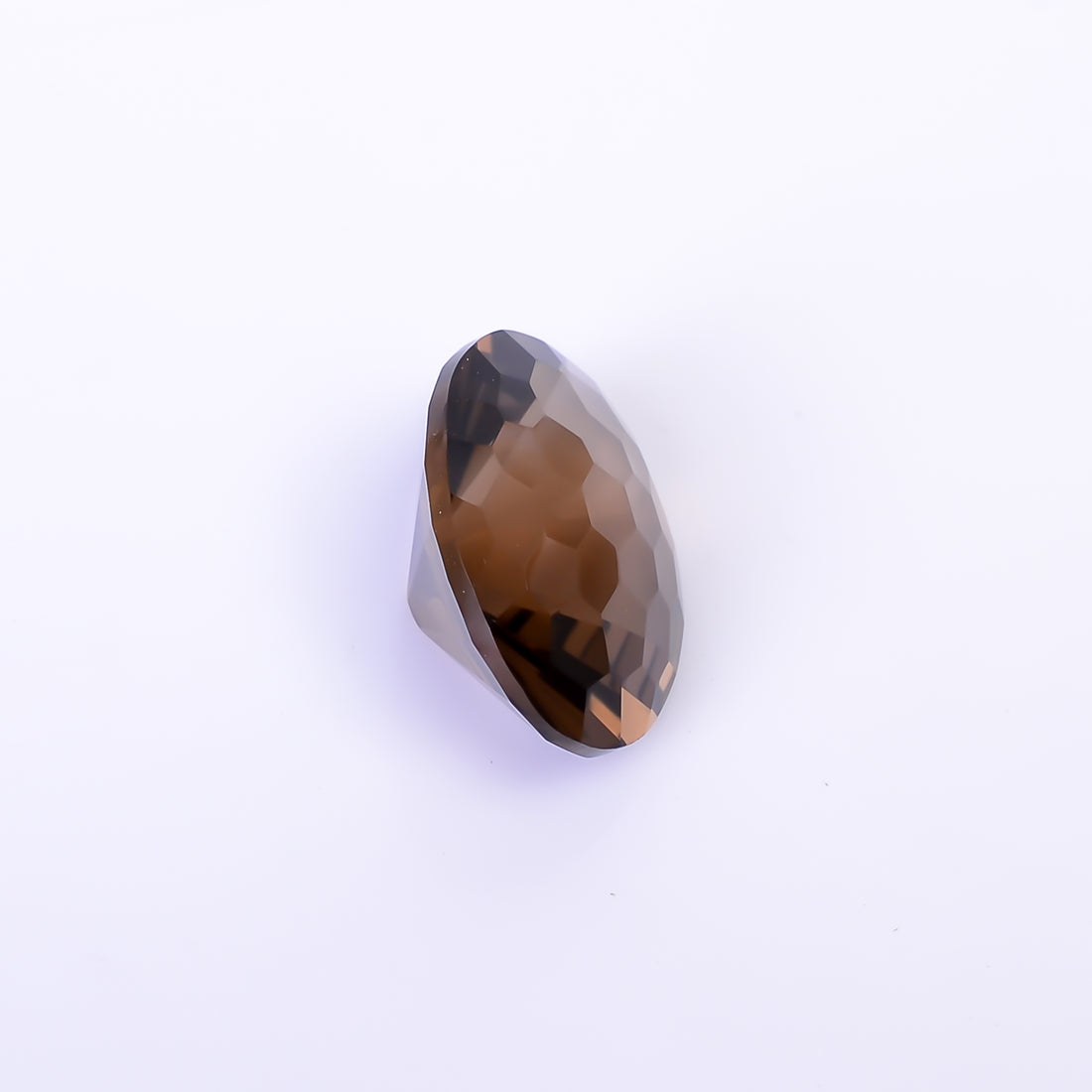 Natural Smoky Quartz Oval Shape Faceted Loose Gemstone For Making Jewelry 10.5 Ct. 17X13X9 mm Y-10489