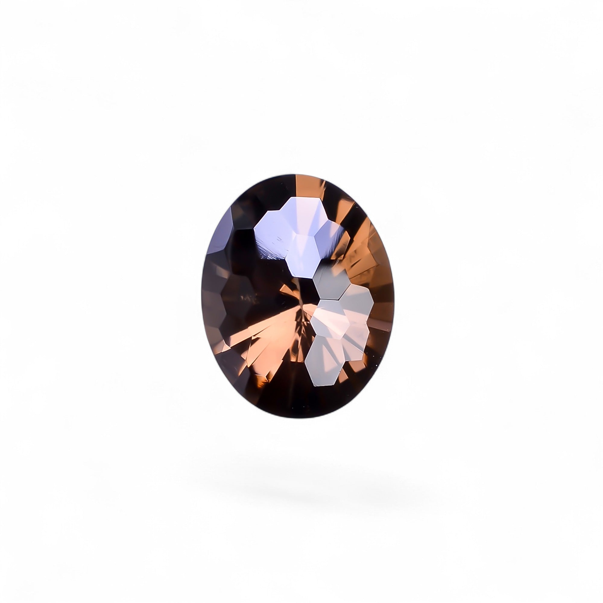Natural Smoky Quartz Oval Shape Faceted Loose Gemstone For Making Jewelry 10.5 Ct. 17X13X9 mm Y-10489