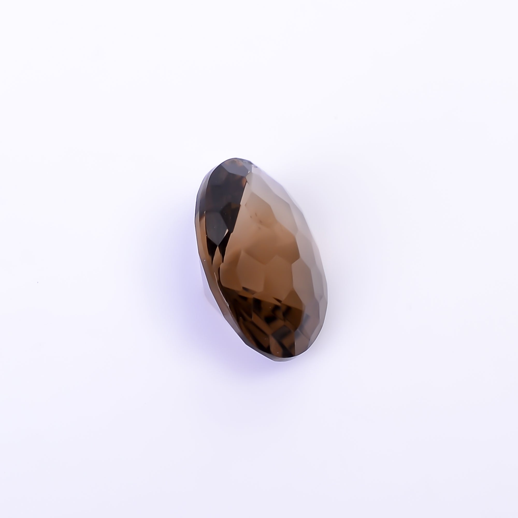 Natural Smoky Quartz Oval Shape Faceted Loose Gemstone For Making Jewelry 7 Ct. 15X12X7 mm Y-10490