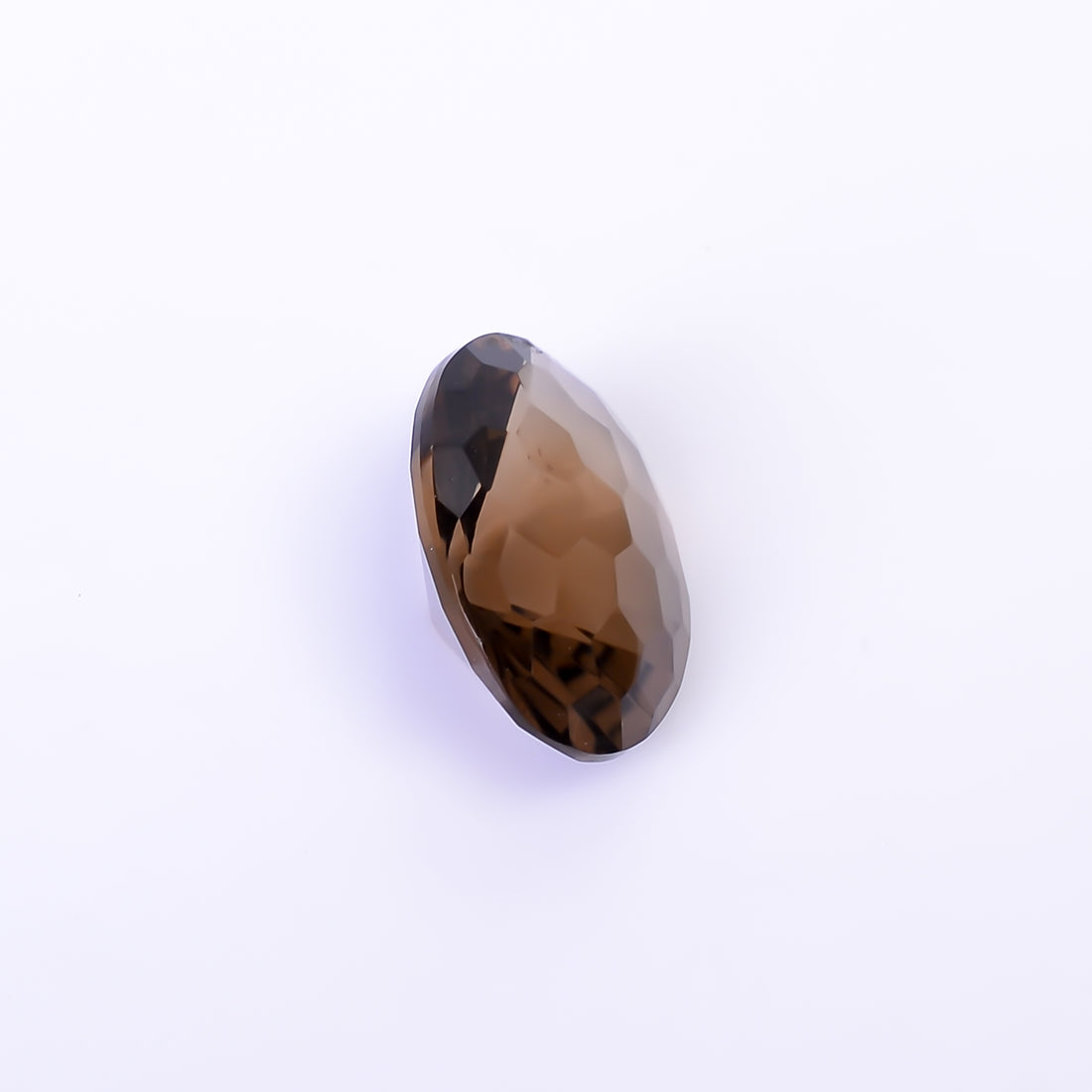 Natural Smoky Quartz Oval Shape Faceted Loose Gemstone For Making Jewelry 7 Ct. 15X12X7 mm Y-10490