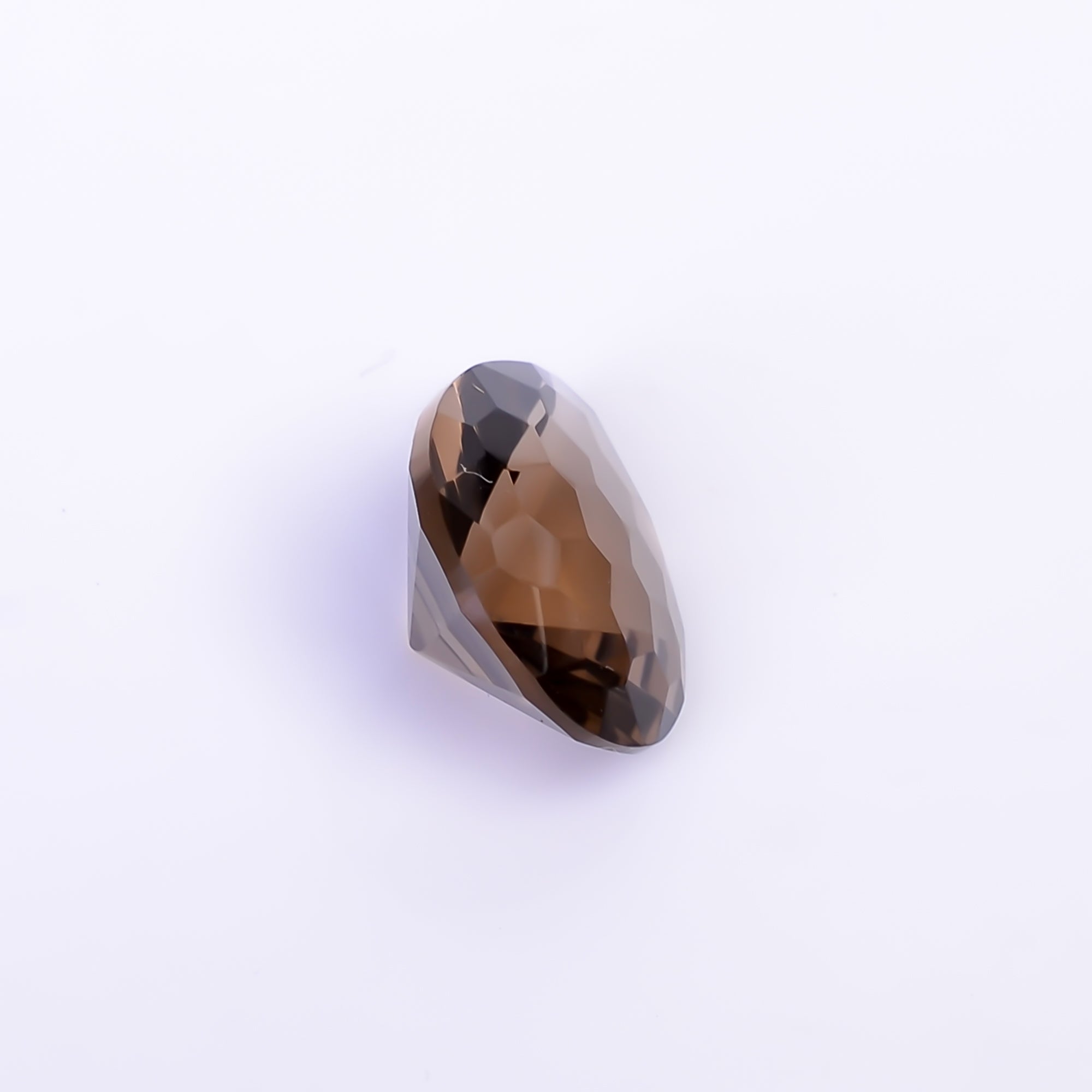 Natural Smoky Quartz Pear Shape Faceted Loose Gemstone For Making Jewelry 4.5 Ct. 13X10X6 mm Y-10491