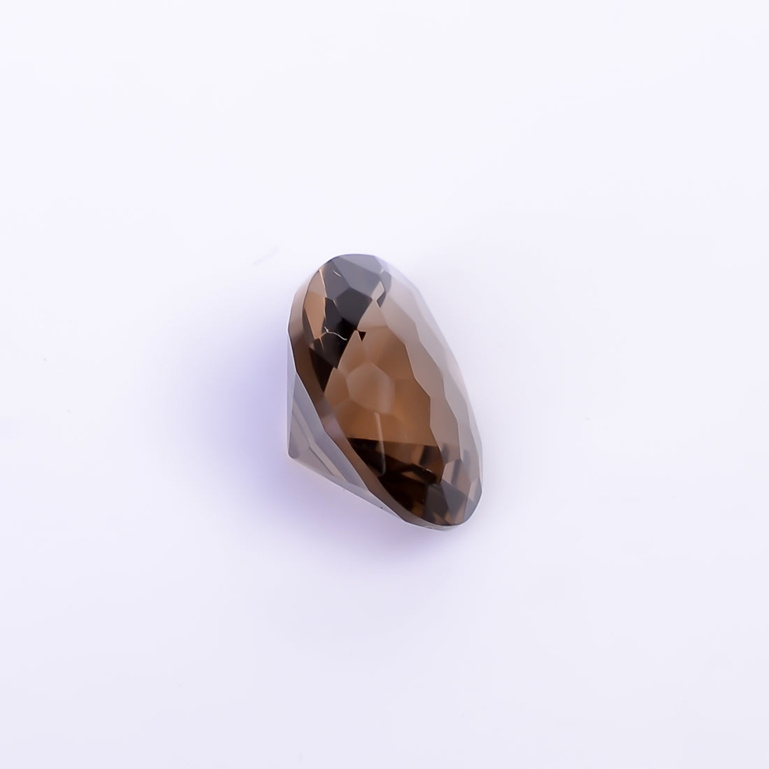 Natural Smoky Quartz Pear Shape Faceted Loose Gemstone For Making Jewelry 4.5 Ct. 13X10X6 mm Y-10491