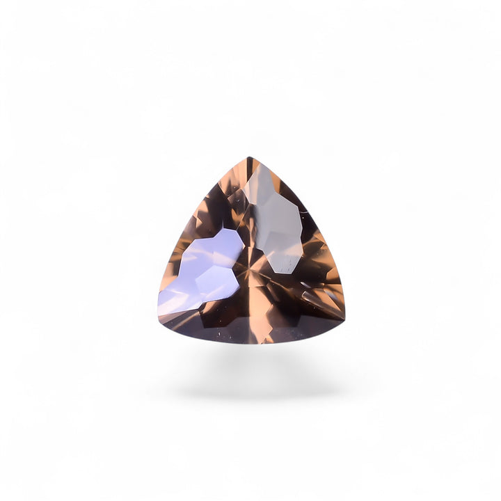 Natural Smoky Quartz Triangle Shape Faceted Loose Gemstone For Making Jewelry 6.5 Ct. 13X13X9 mm Y-10494