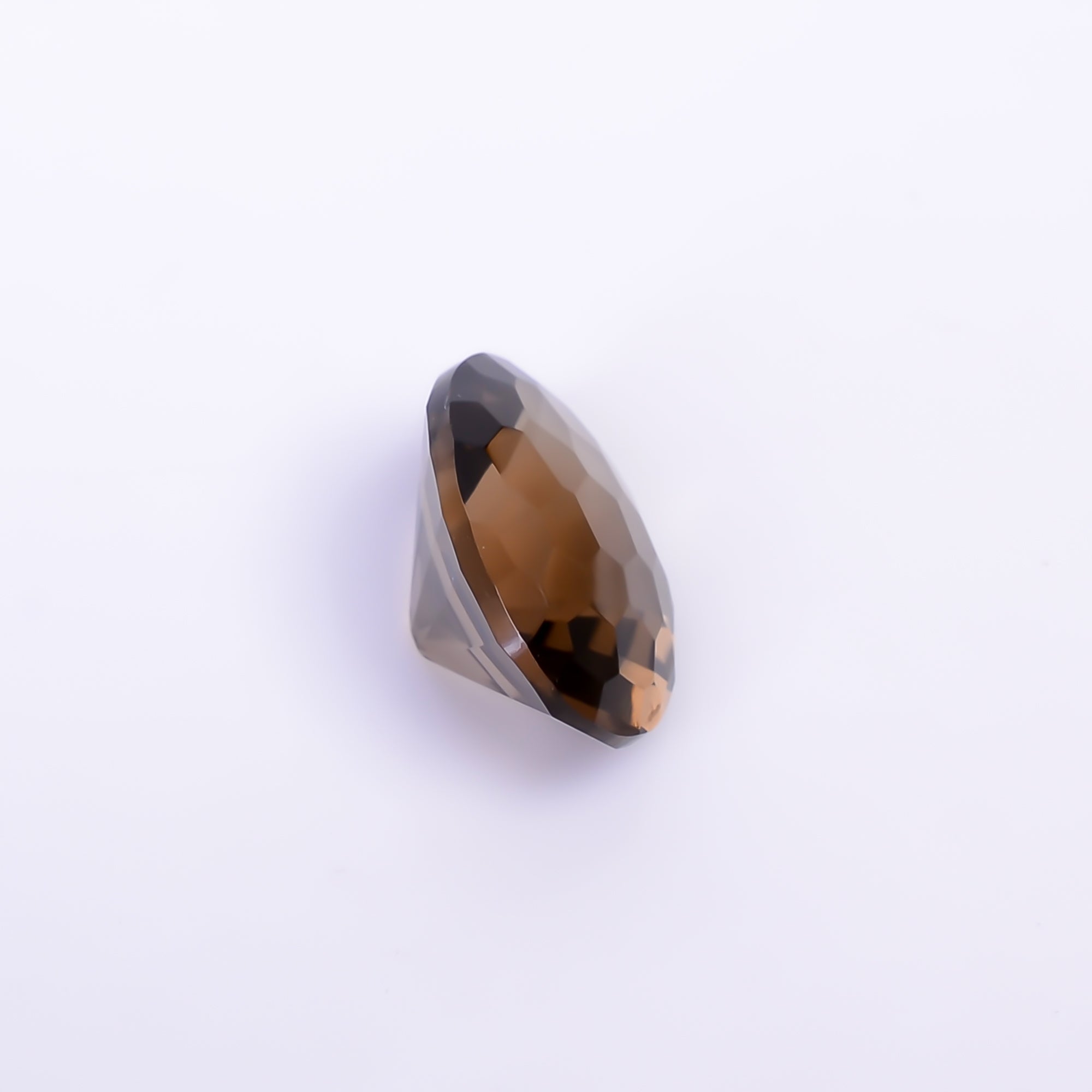 Natural Smoky Quartz Oval Shape Faceted Loose Gemstone For Making Jewelry 7.5 Ct. 15X11X8 mm Y-10498