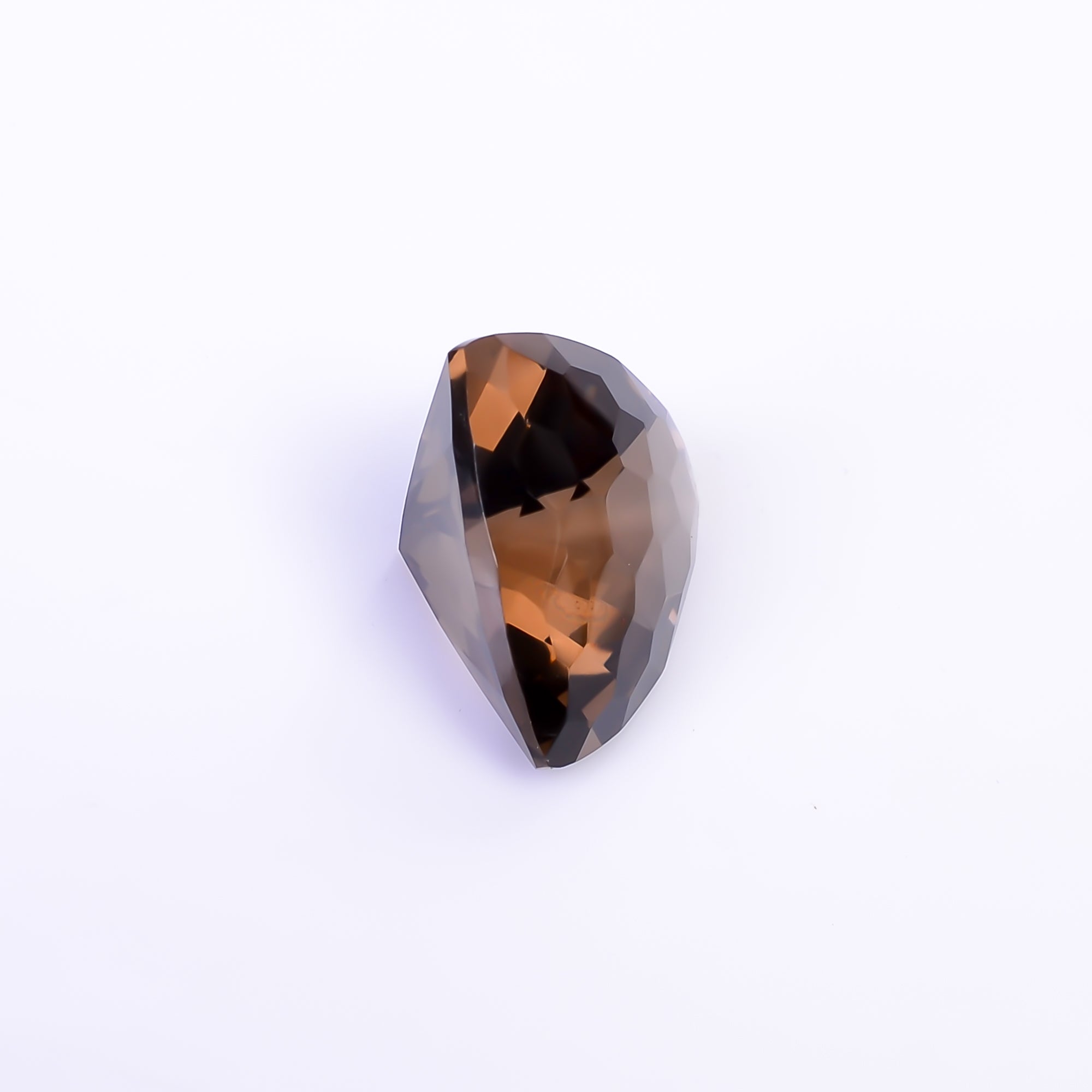 Natural Smoky Quartz Trillion Shape Faceted Loose Gemstone For Making Jewelry 11 Ct. 16X16X10 mm Y-10501
