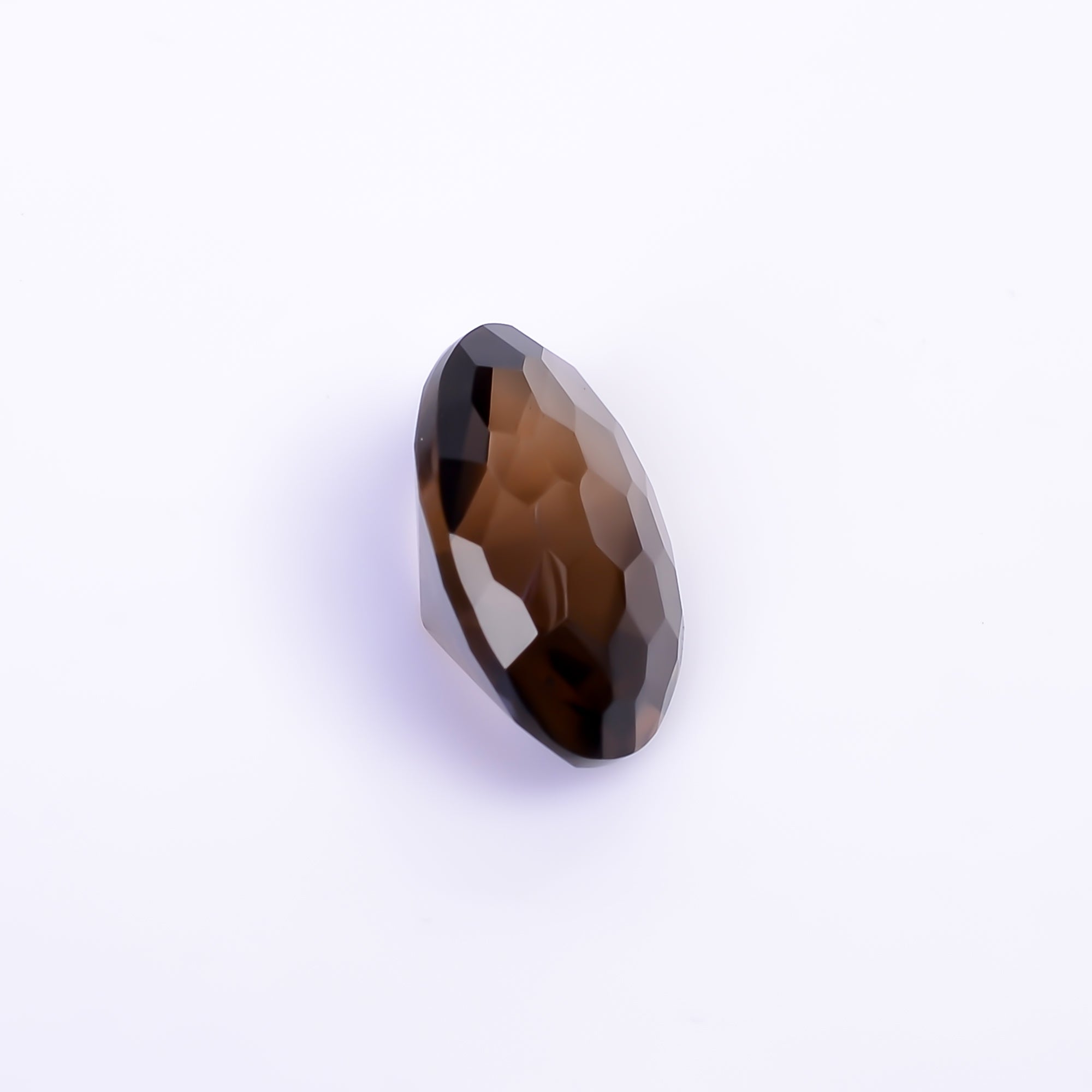 Natural Smoky Quartz Oval Shape Faceted Loose Gemstone For Making Jewelry 8 Ct. 16X12X8 mm Y-10502
