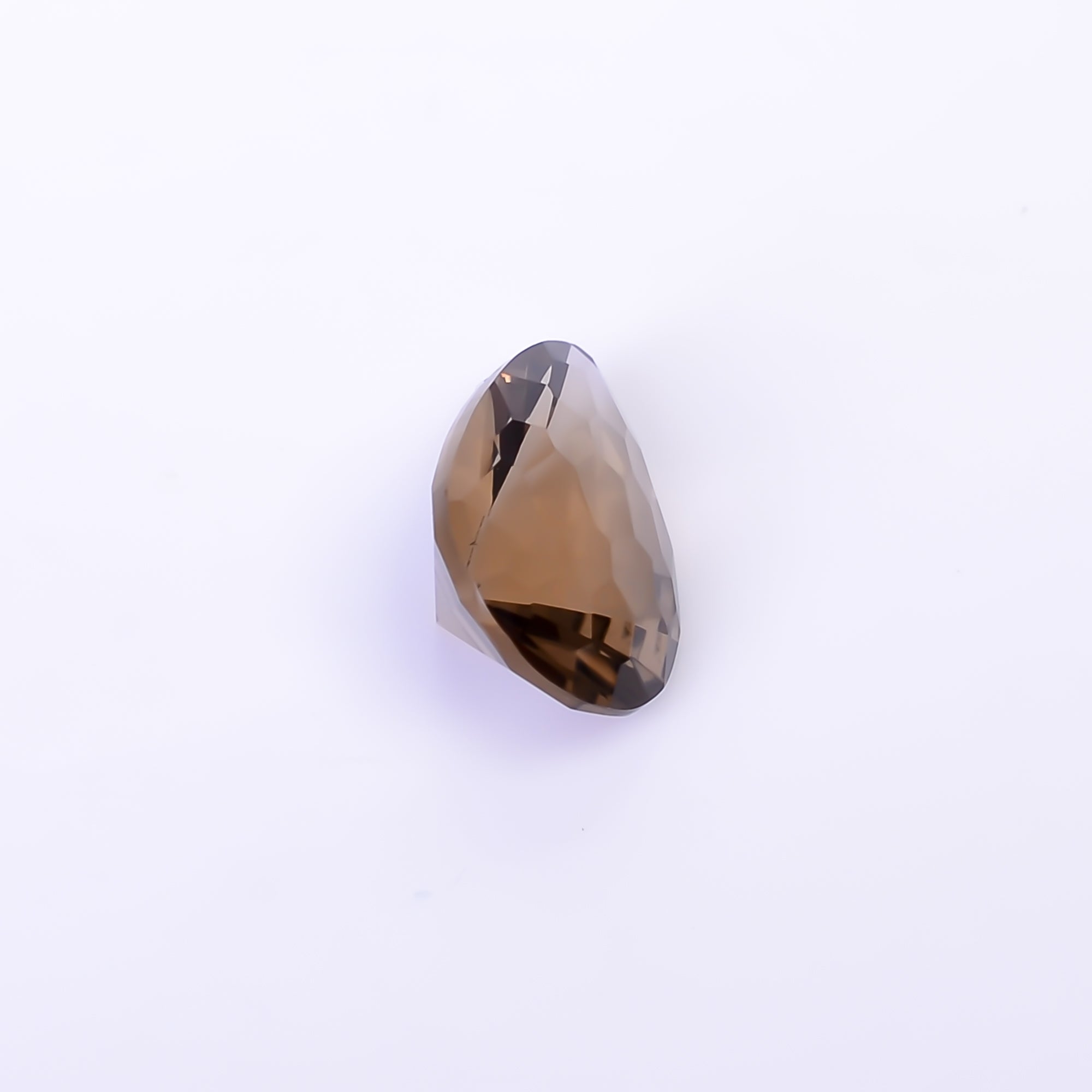 Natural Smoky Quartz Pear Shape Faceted Loose Gemstone For Making Jewelry 3.5 Ct. 13X9X6 mm Y-10504